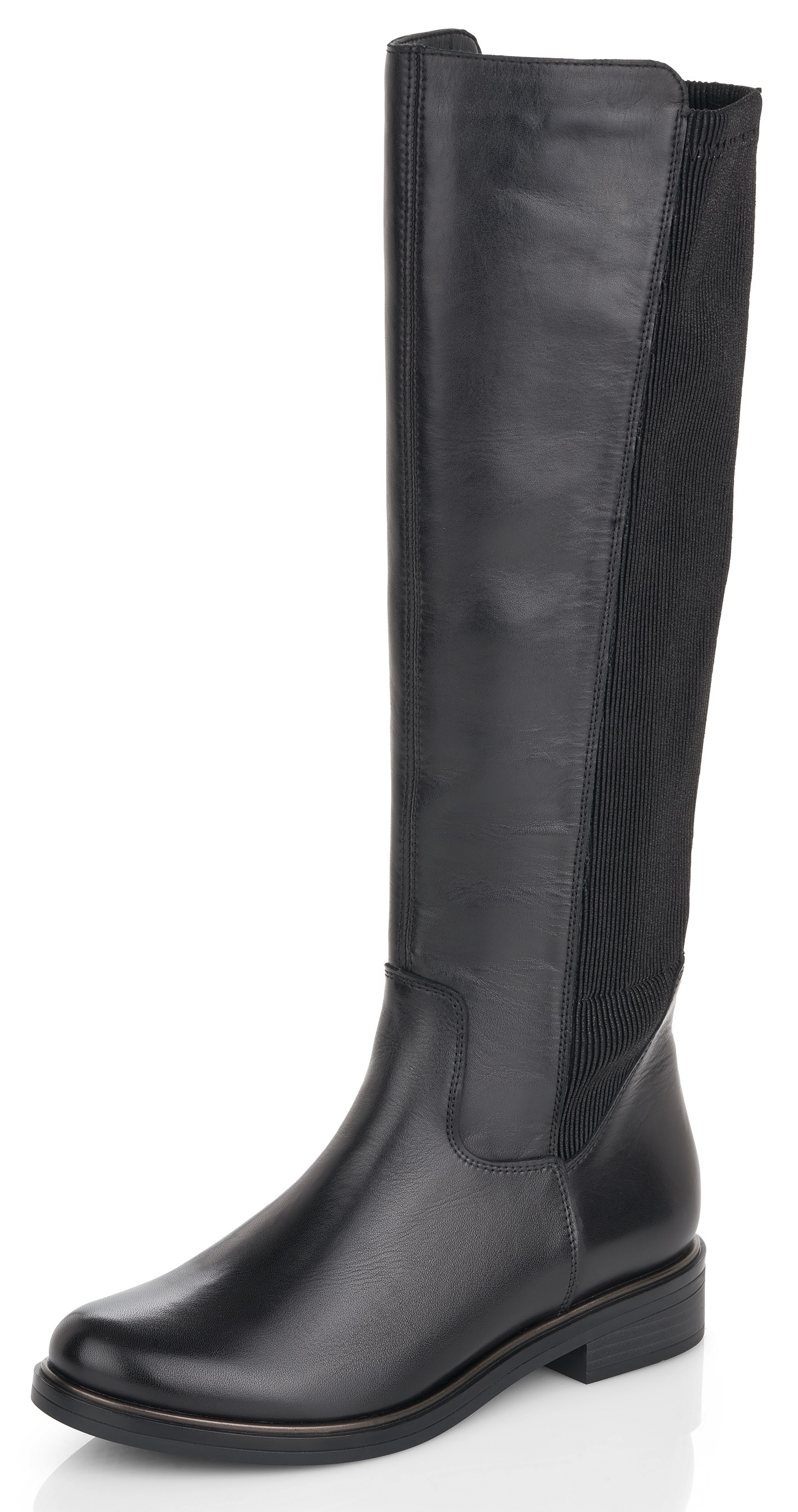 klassischer Stiefel in Schwarz