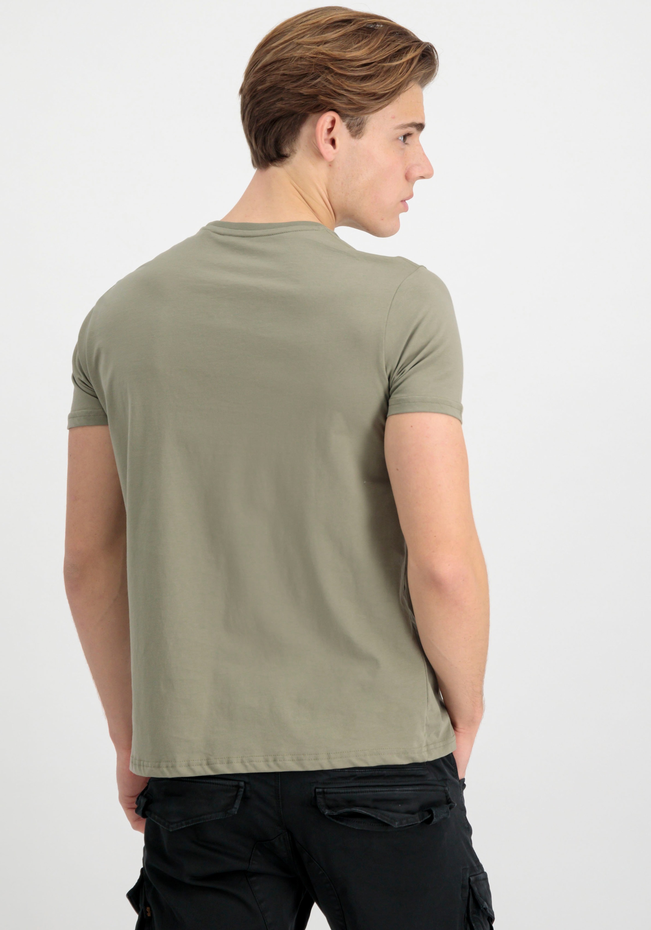 Alpha Industries Rundhalsshirt »Basic T ML«