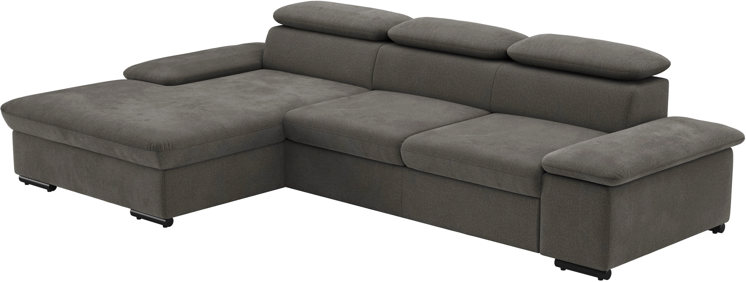 sit&more Ecksofa »Alcudia L-Form«, wahlweise mit Bettfunktion
