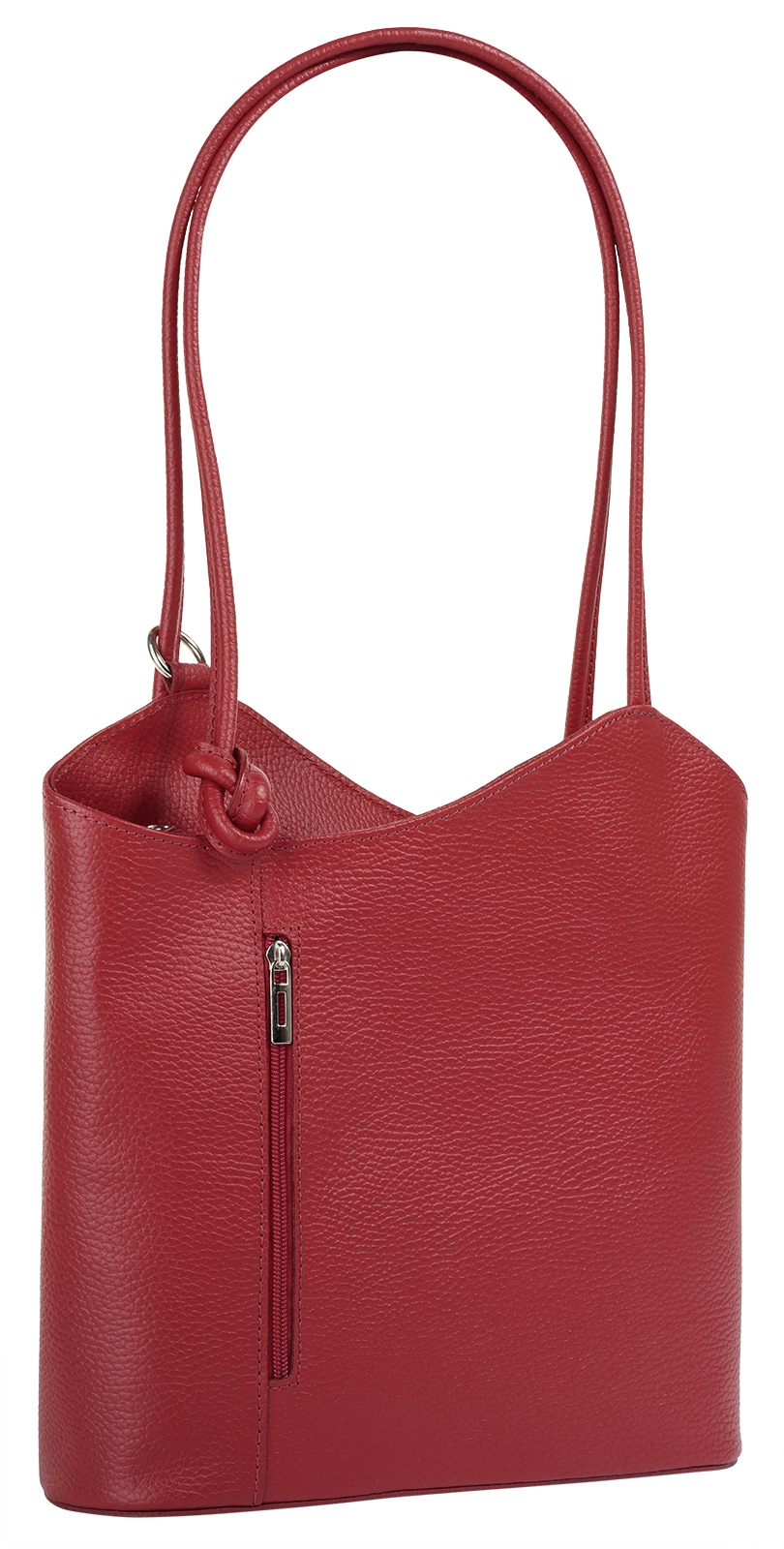 Cluty Cityrucksack, echt Leder, Made in Italy