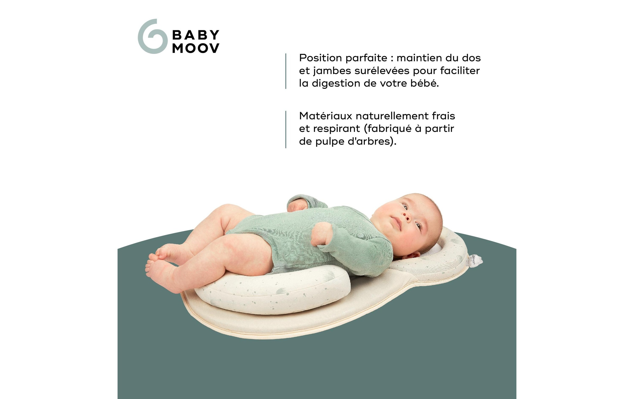 BABYMOOV Nackenkissen »Cosydream Fresh Mineral Beige«