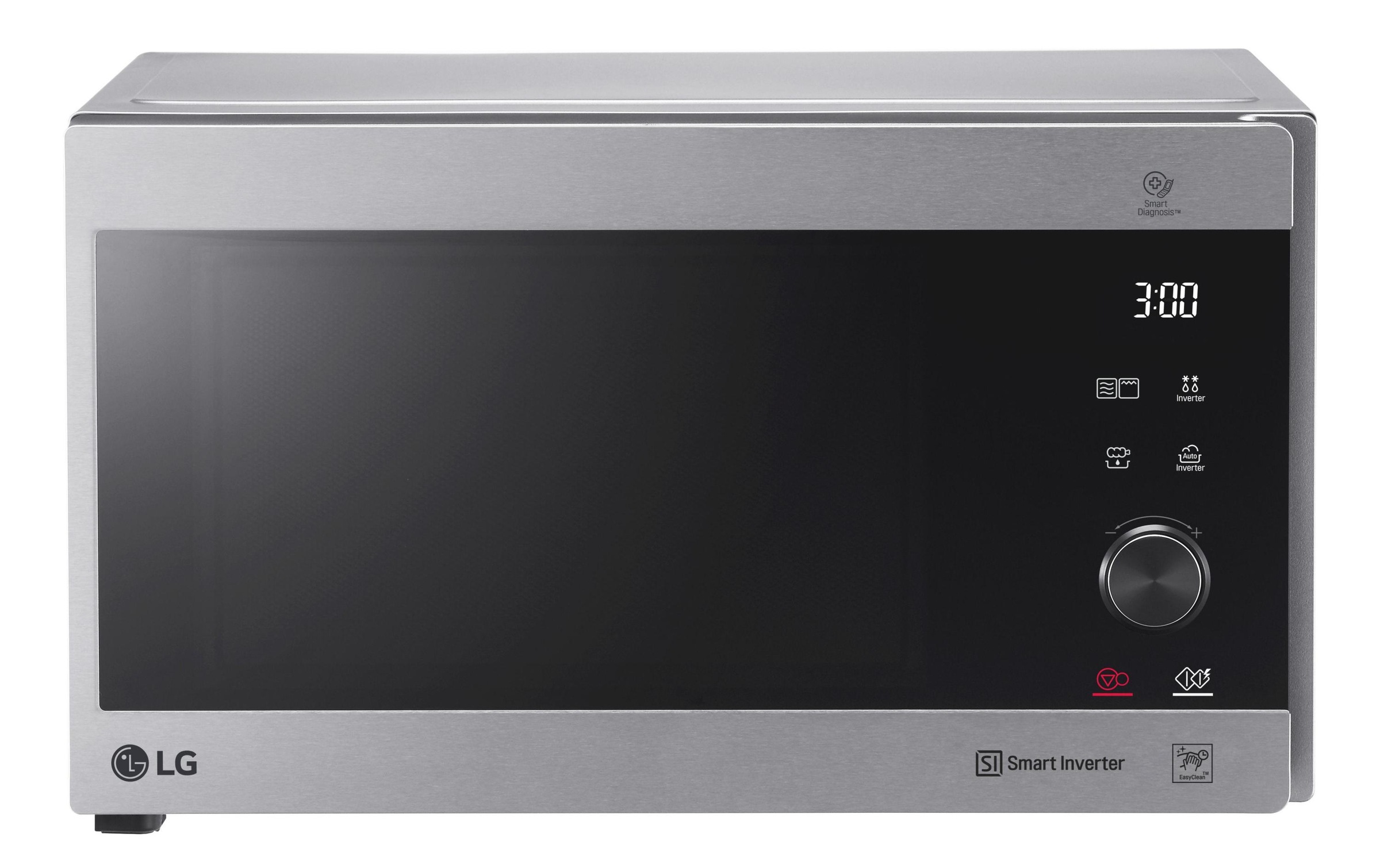 LG Mikrowelle »NeoChef MH6565CPS, Silberfarben« 1000 W
