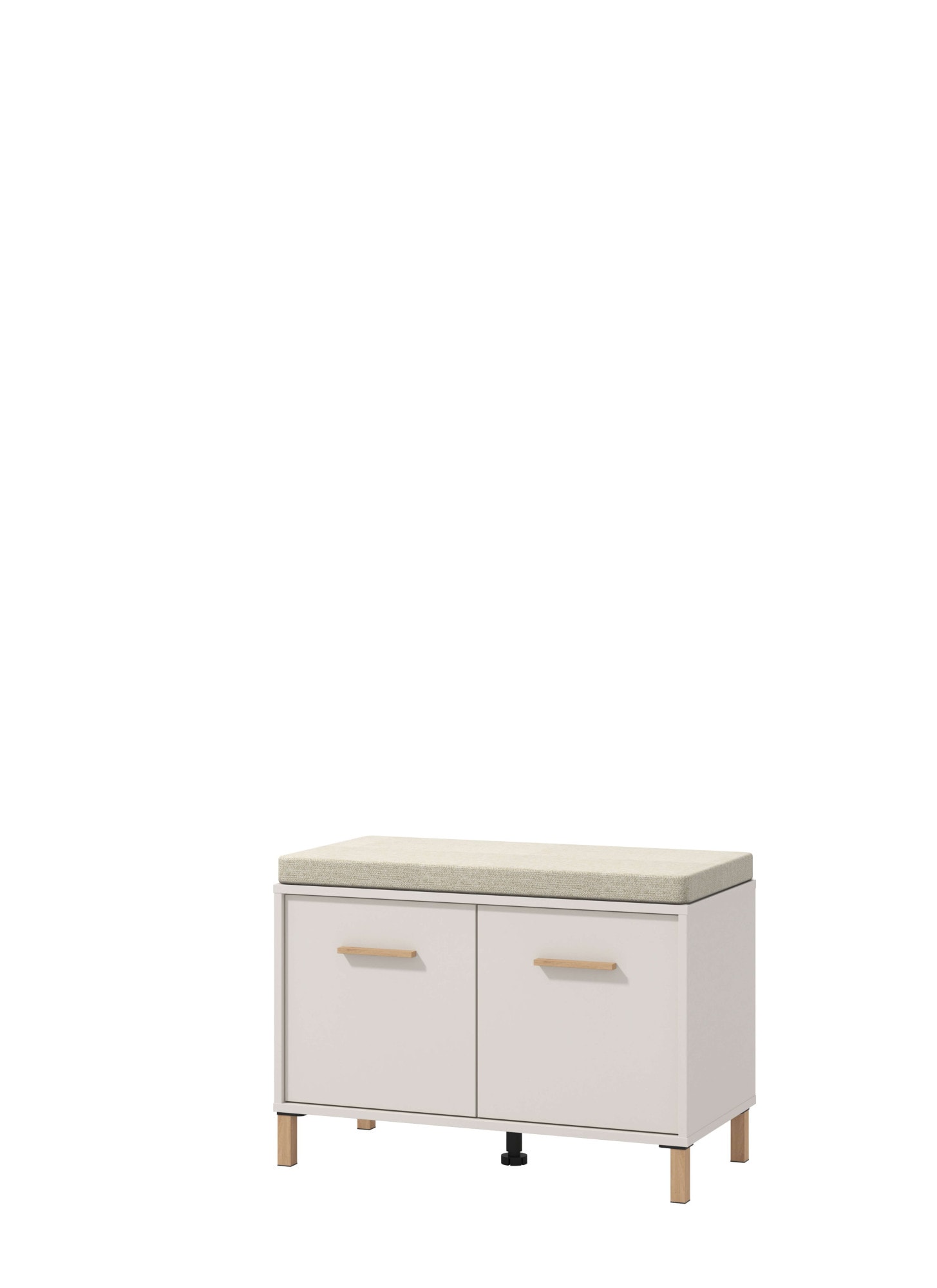 Home affaire Garderoben-Set »Belfort, Breite 199 cm, im Kaschmir und Artisan-Eichendekor«, (Set, 5 St.), inkl. 2 Schränke, Sitzbank, Spiegel und Garderobenpaneel