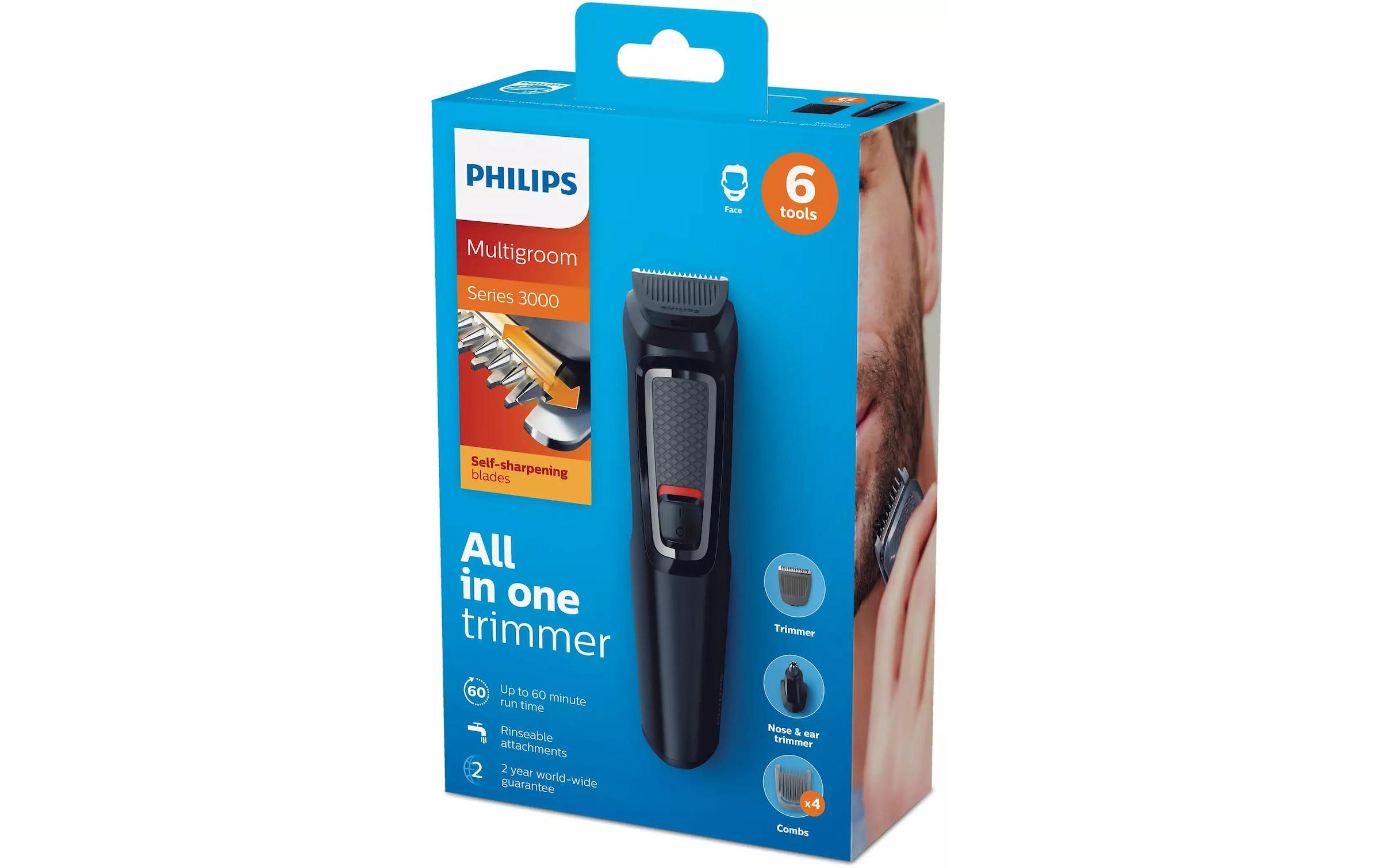 shoppen jetzt Jelmoli-Versand Haarschneider | ➥ Philips MG3715/14« 3000 »Series