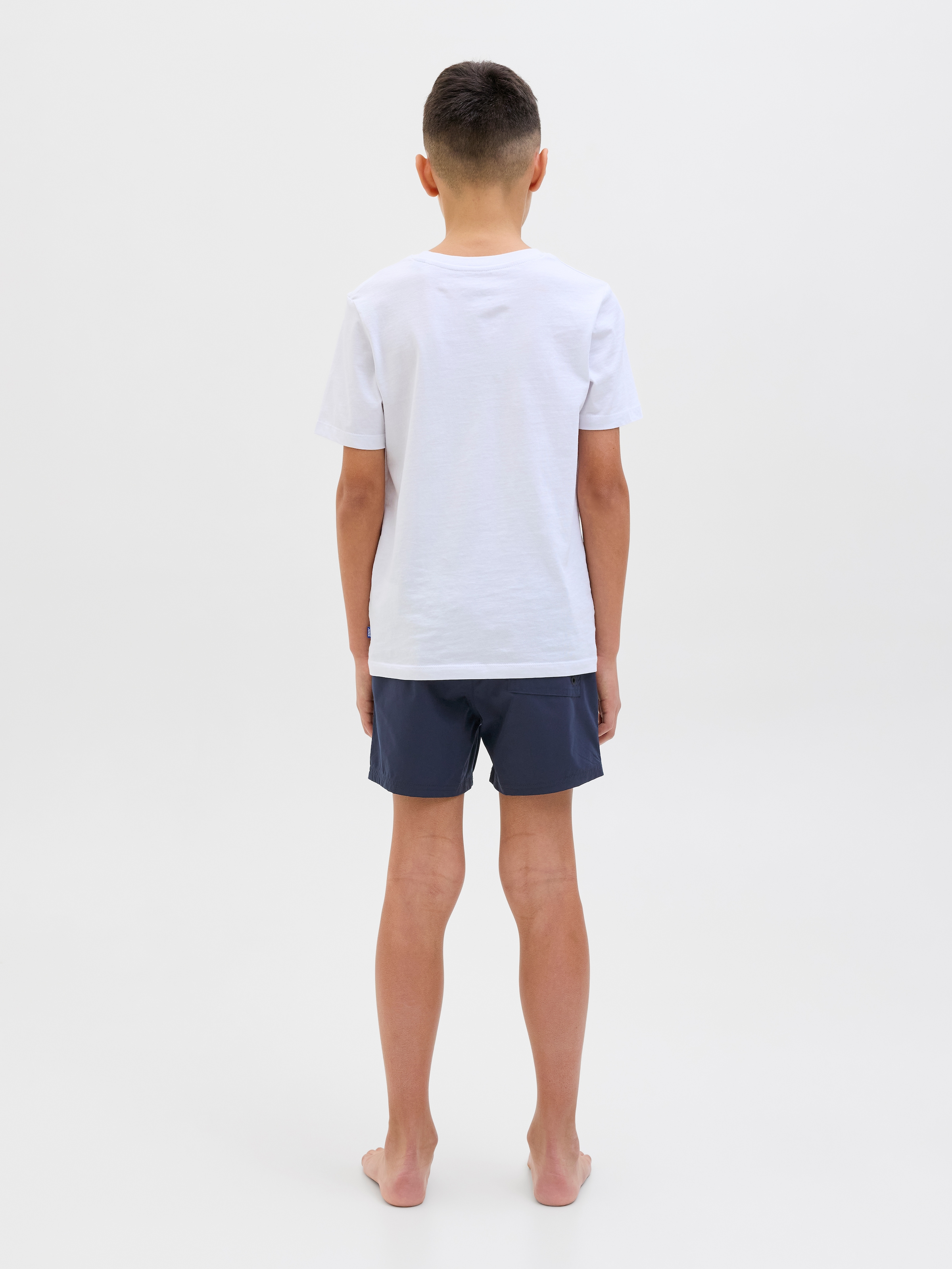 Jack & Jones Junior Badeshorts »JPSTMAUI JJSWIM DOUBLE LOGO AKM SN JNR«