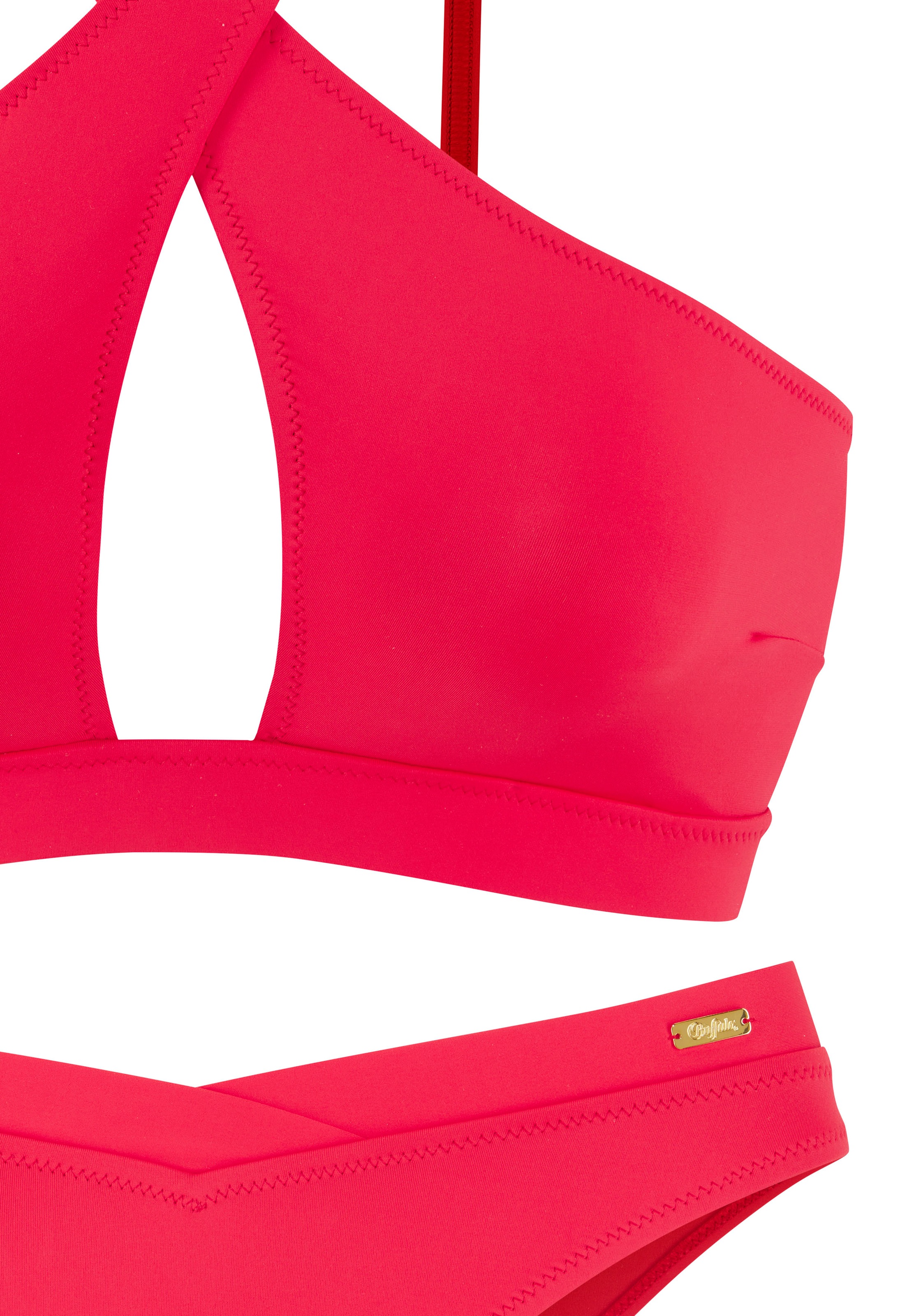 Buffalo Bustier-Bikini, in trendiger unifarbe
