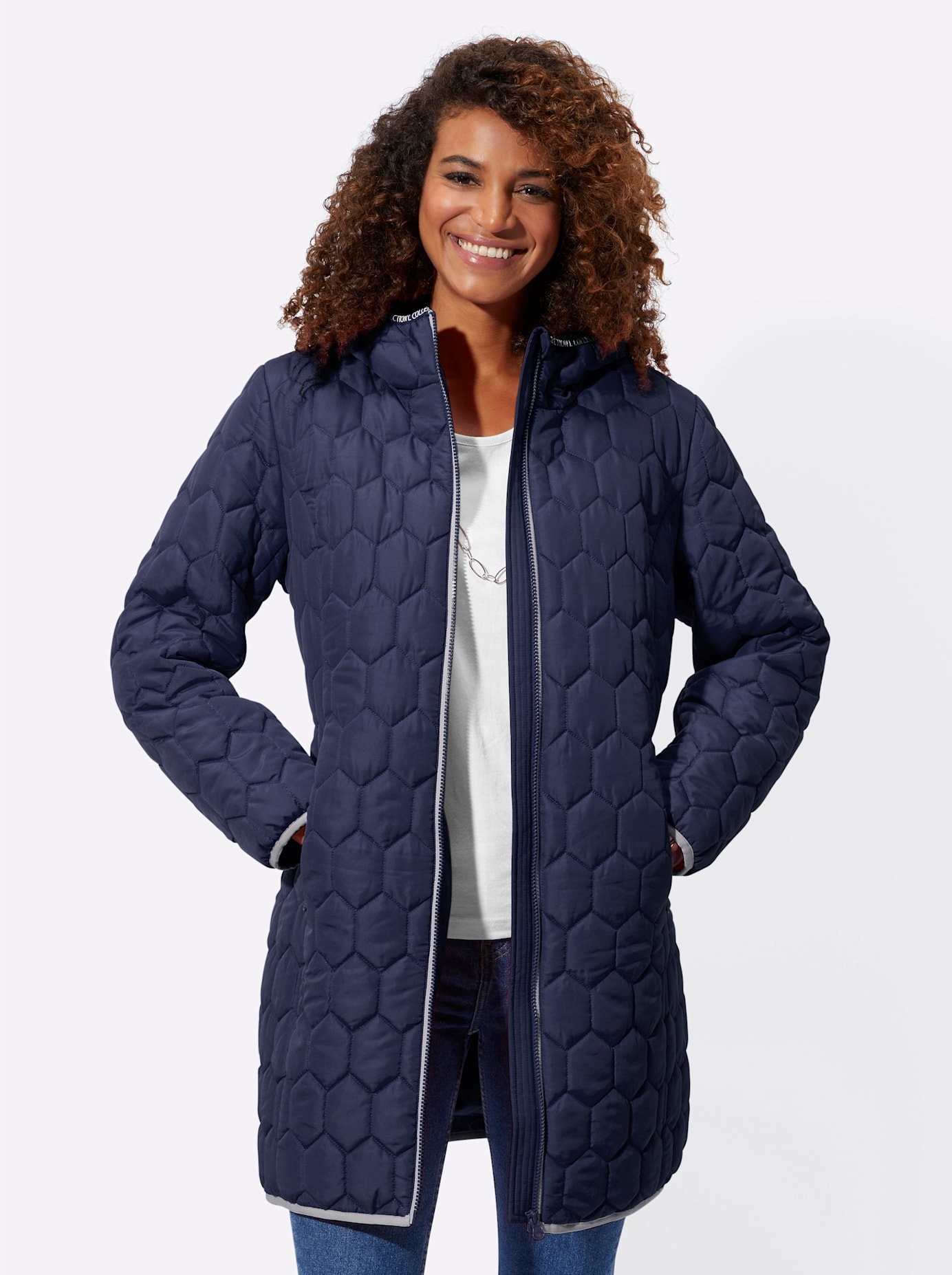 Casual Looks Steppmantel