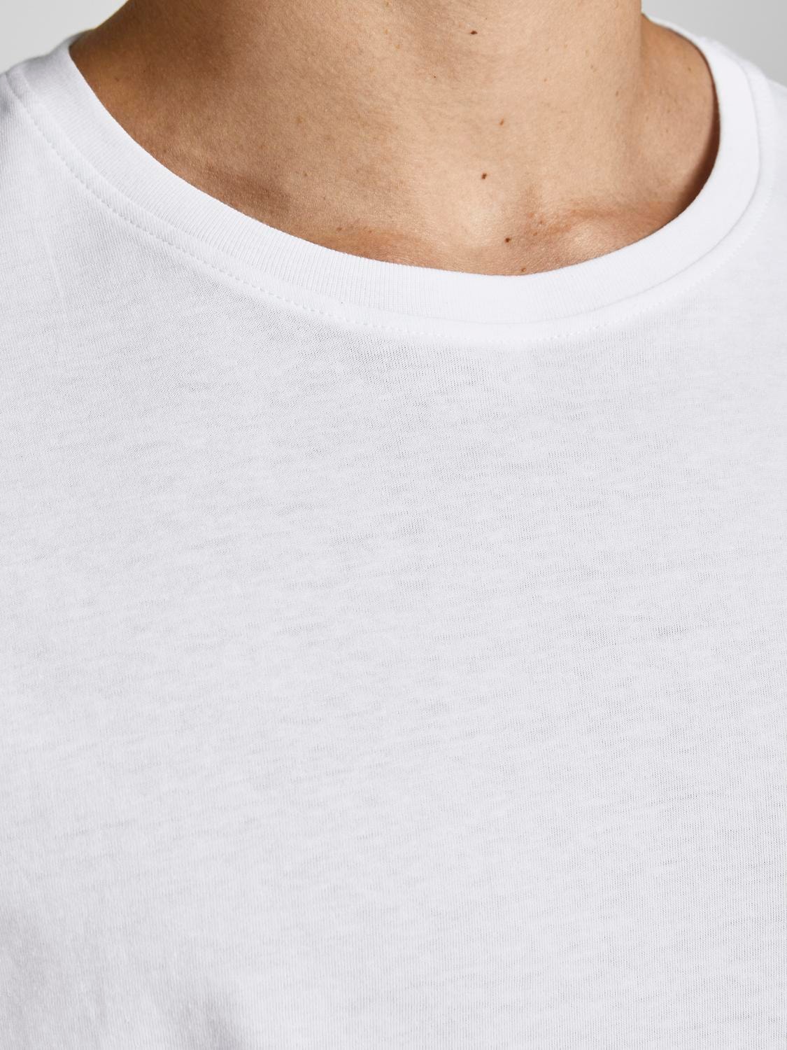 Jack & Jones Rundhalsshirt »JJEORGANIC BASIC TEE SS O-NE 3PK MP NOOS«, (Packung, 3 tlg.)