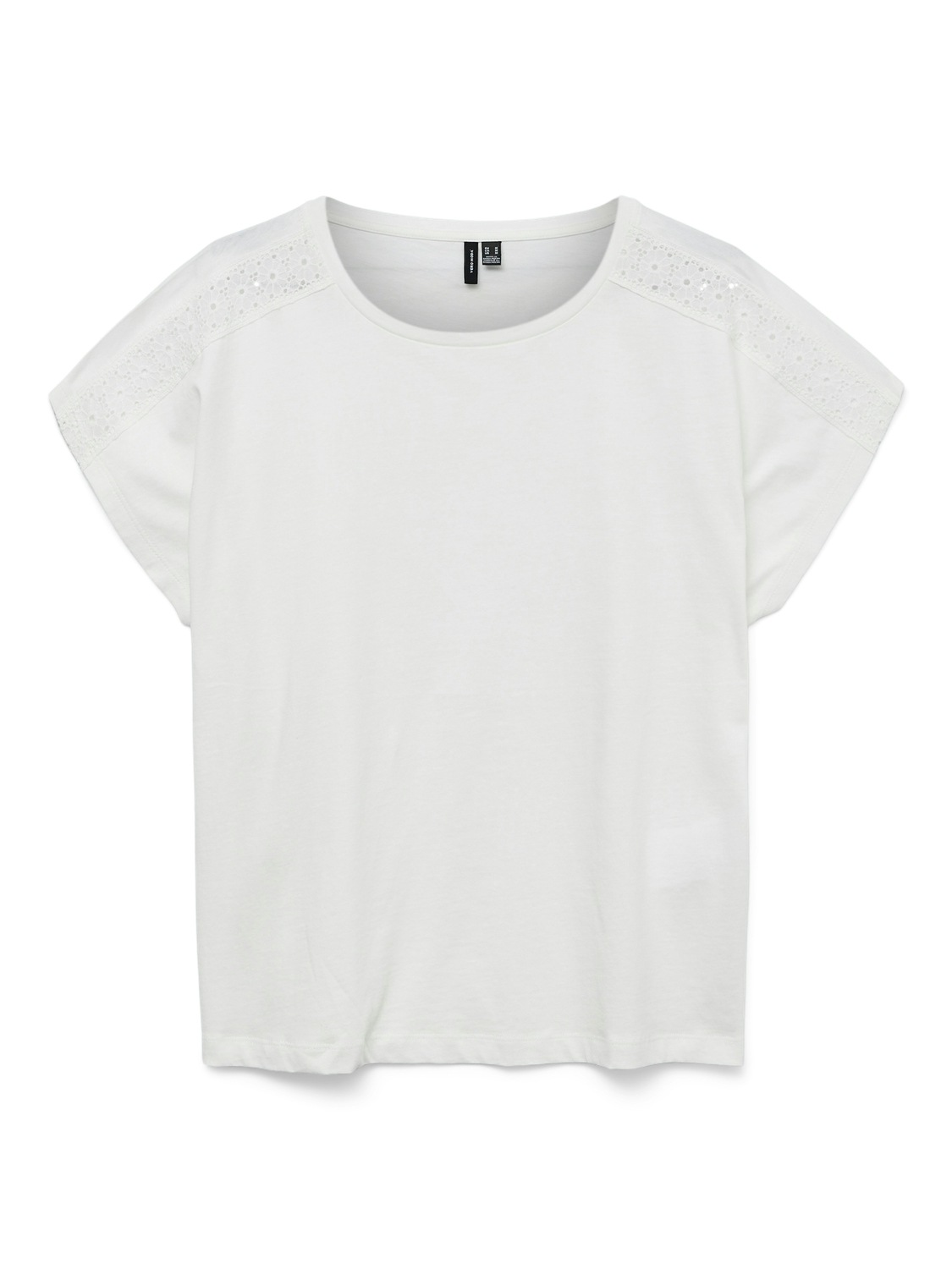 Vero Moda Kurzarmshirt »VMEMMY SS LACE TAPE TOP JRS GA NOOS«