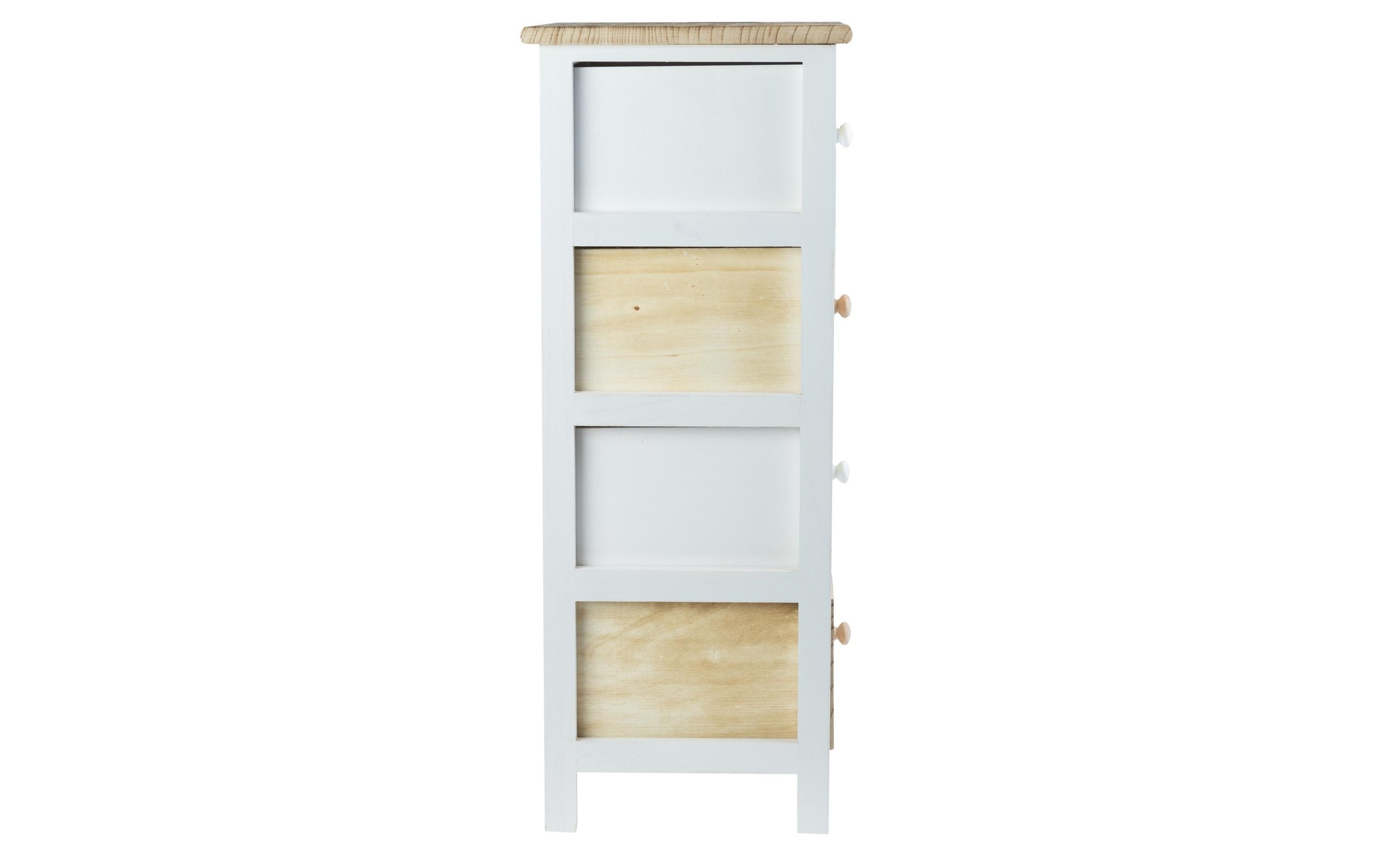 Kommode »Dameco Kommode aus Holz mit 4 Etagen«