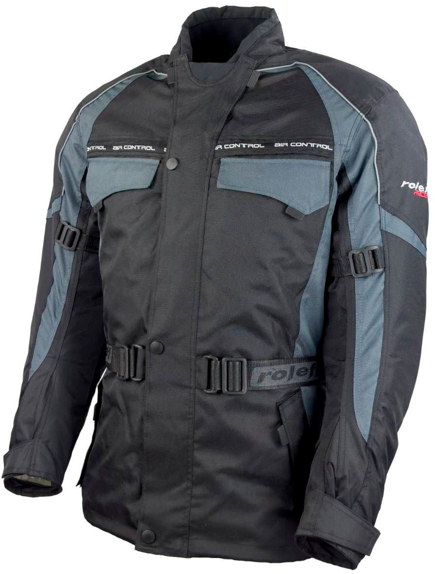 roleff Motorradjacke »Reno«, mit Protektoren, 4 Taschen, 3 Belüftungslöcher