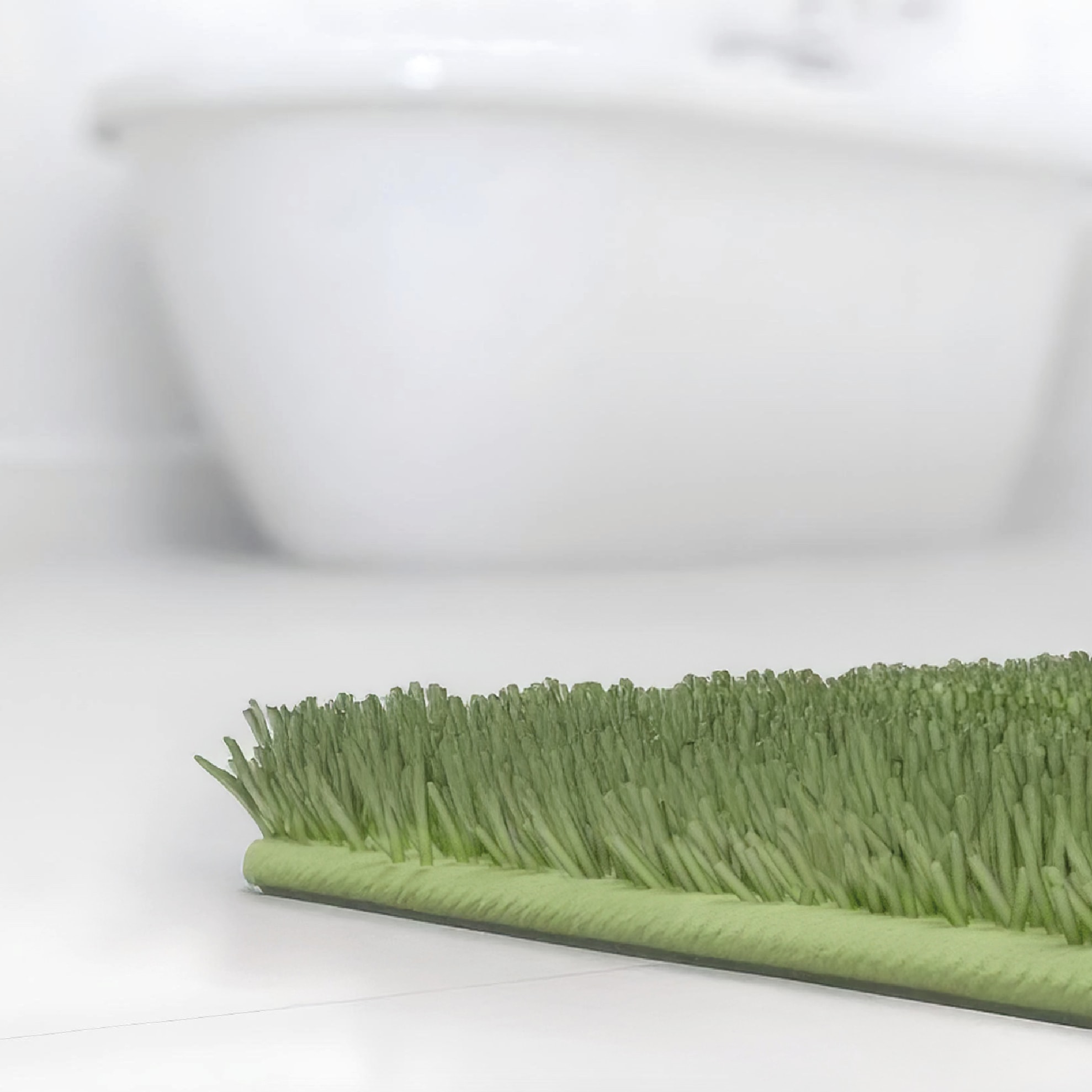 Grund Badematte »Lusia«, rutschhemmend beschichtet, fussbodenheizungsgeeignet, Florales Design mit sanftem Farbverlauf, 5 Jahre Garantie