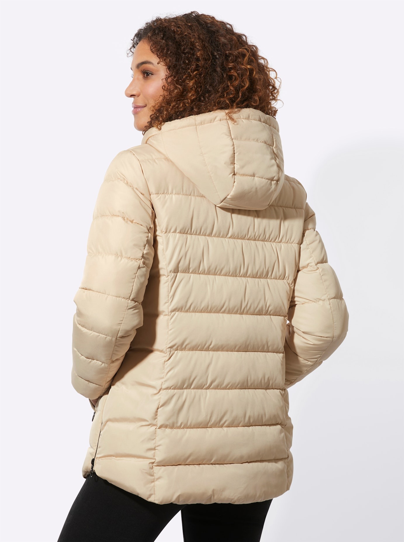 Casual Looks Steppjacke mit Kapuze