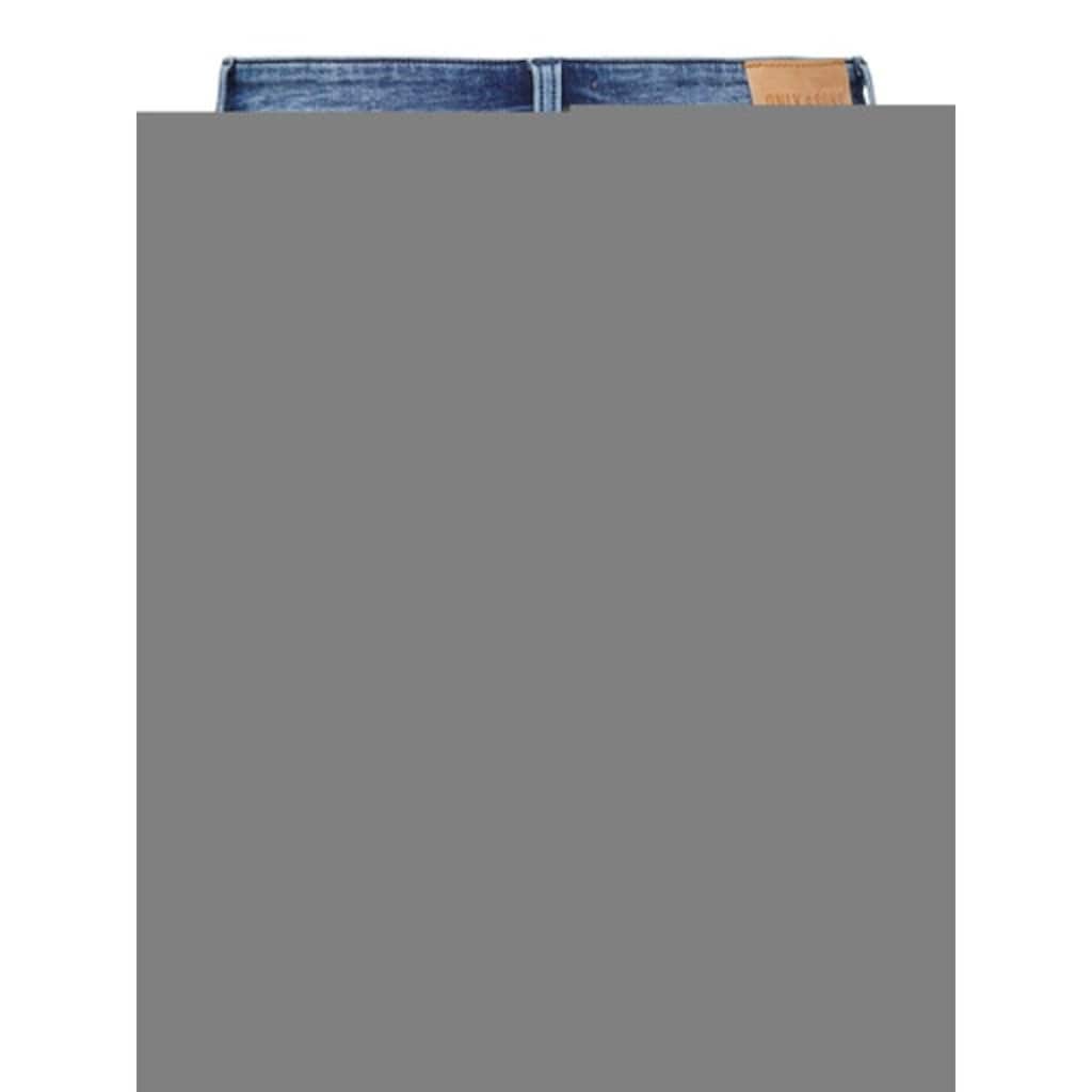 ONLY & SONS Jeansshorts »ONSPLY DARK-MID BLUE DES JOG 5150«