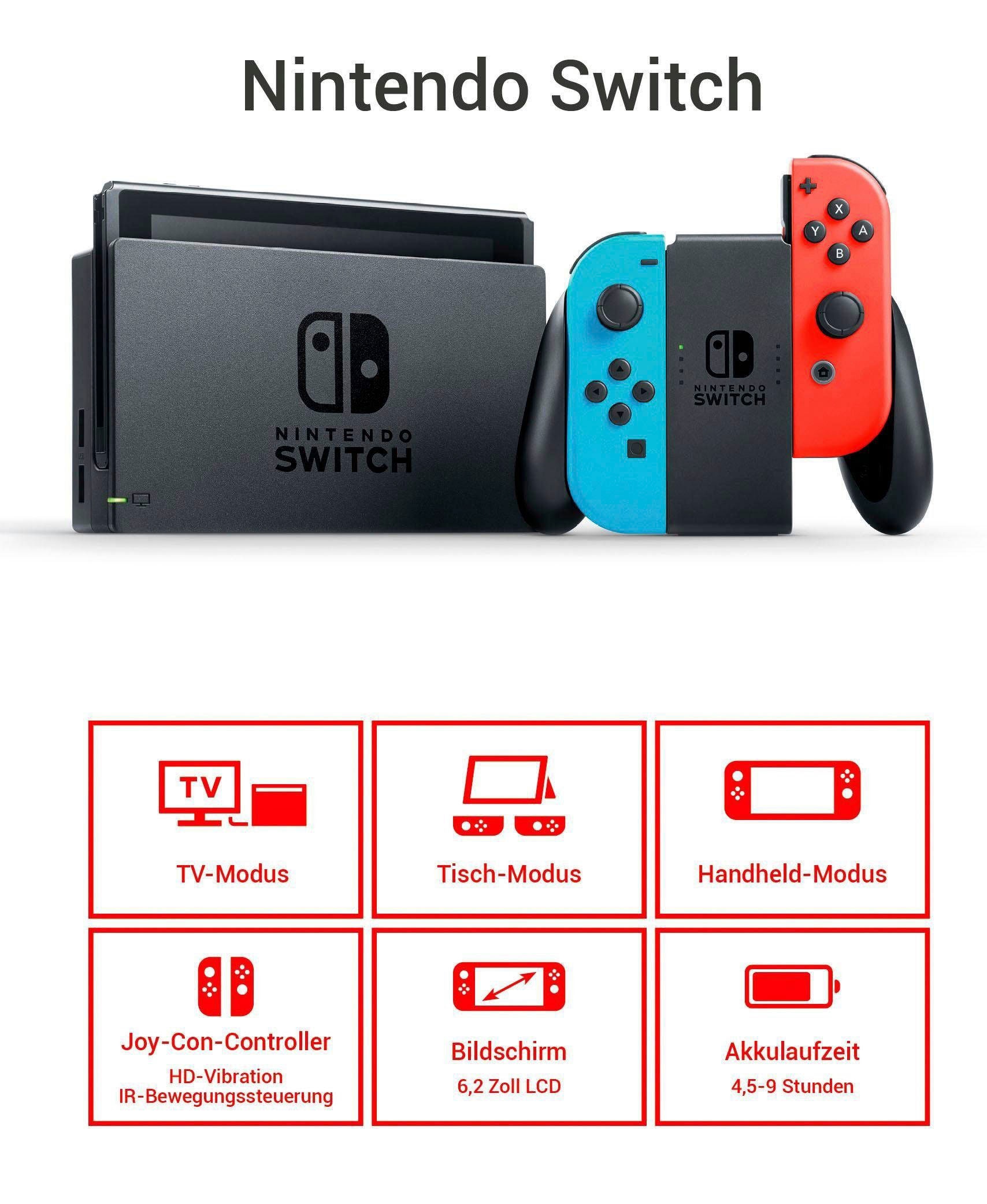 Nintendo Switch Konsolen-Set, inkl. Switch Sports