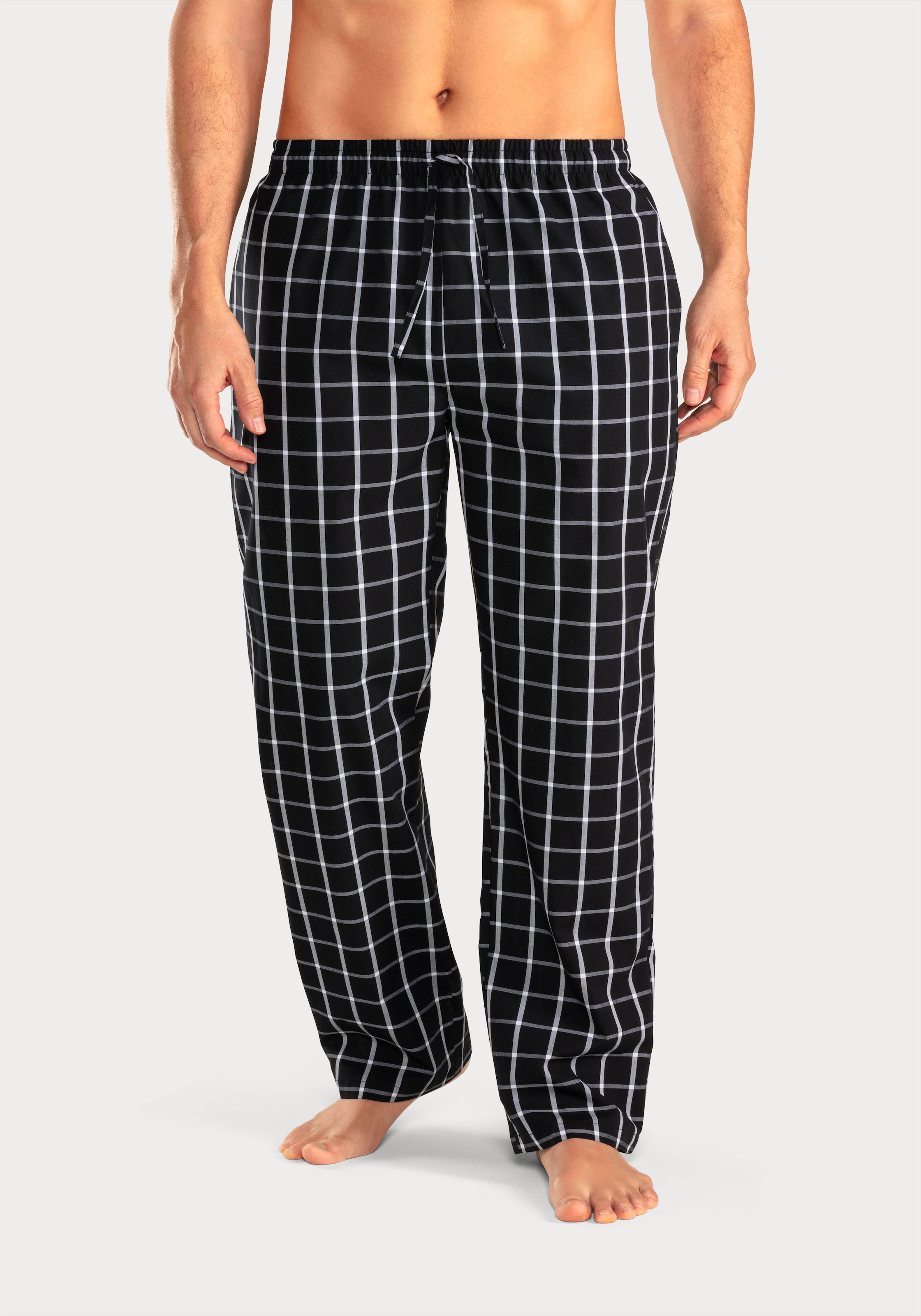 AUTHENTIC LE JOGGER Pyjamahose, mit Seitentaschen und Bindeband