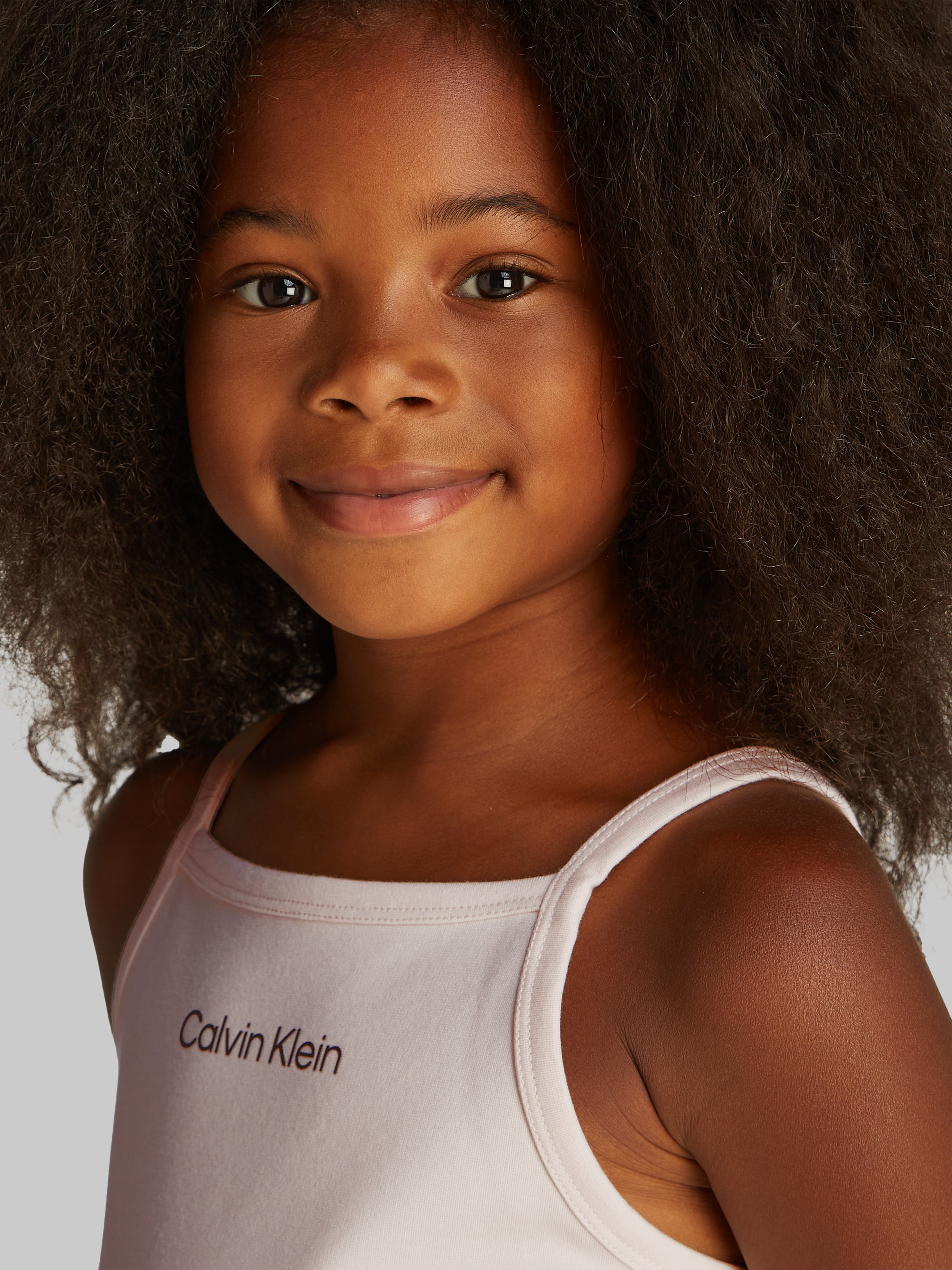 Calvin Klein Jeans T-Shirt »PUNTO STRAP TOP« mit Logoschriftzug