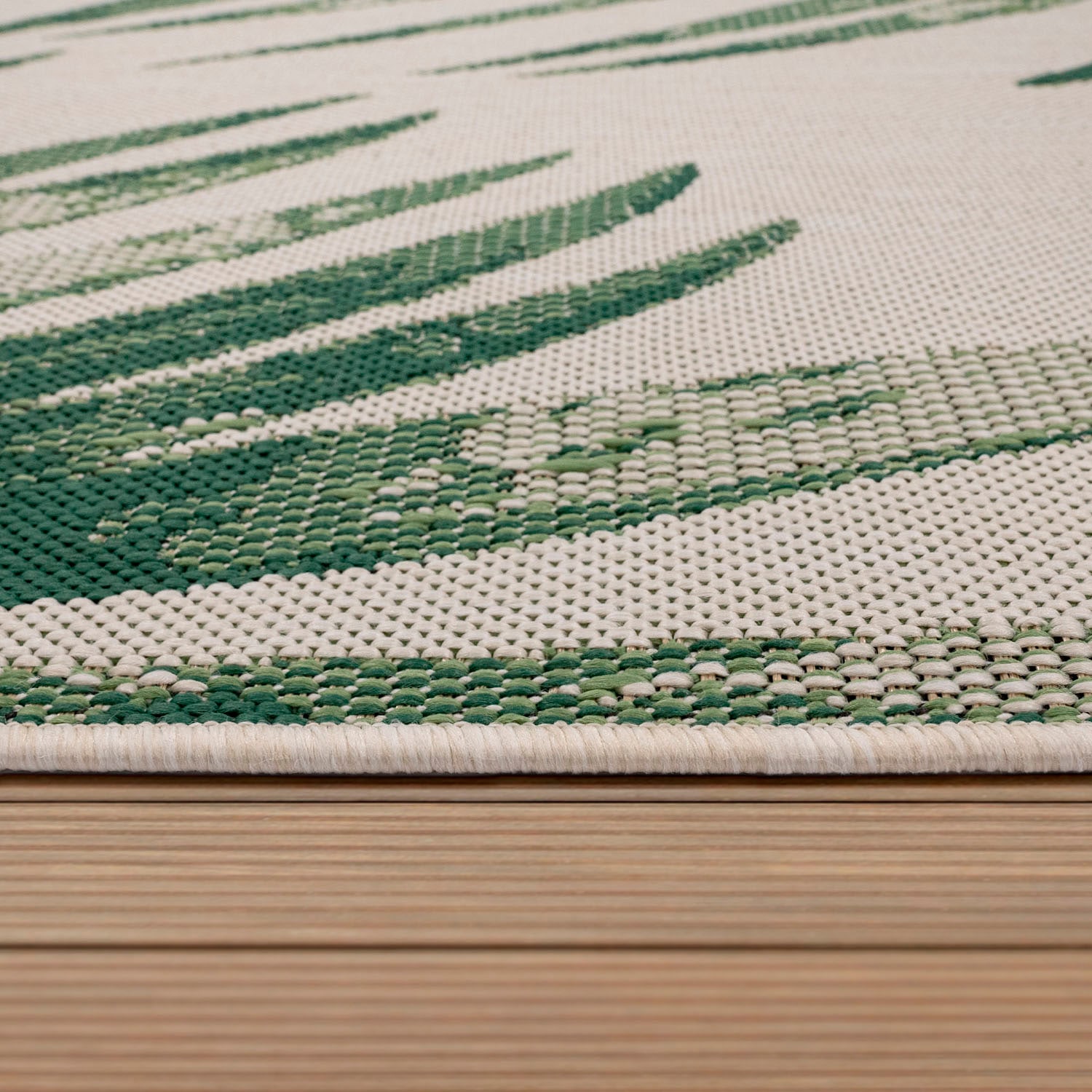 Paco Home Teppich shoppen Flachgewebe, online | Palmenblätter, Wohnzimmer geeignet, »Ostende und 554«, In- Outdoor Motiv rechteckig, Jelmoli-Versand