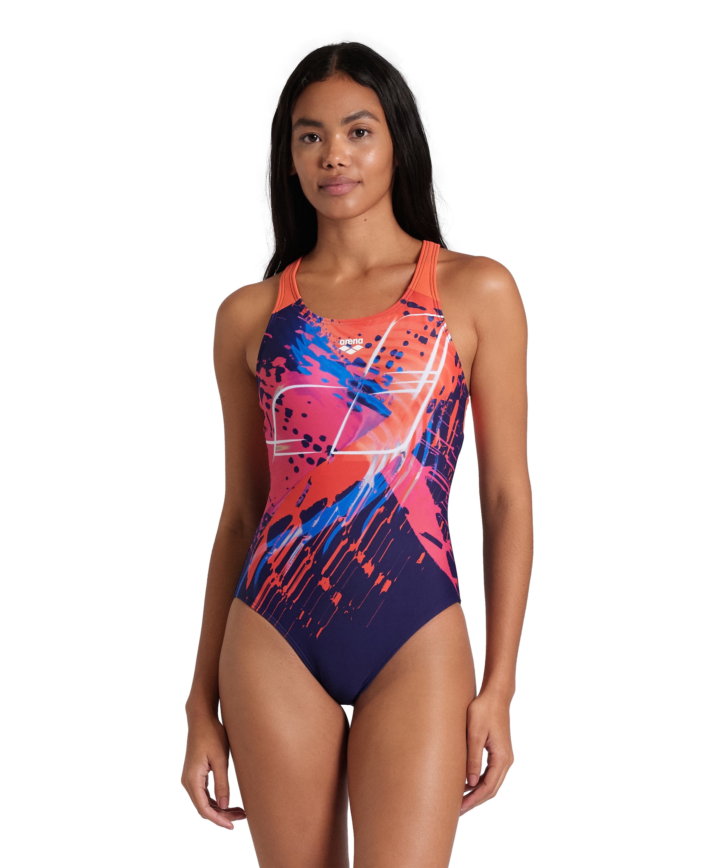 Badeanzug »WOMEN'S ARENA FUNNY SPOT SWIMSUIT V«