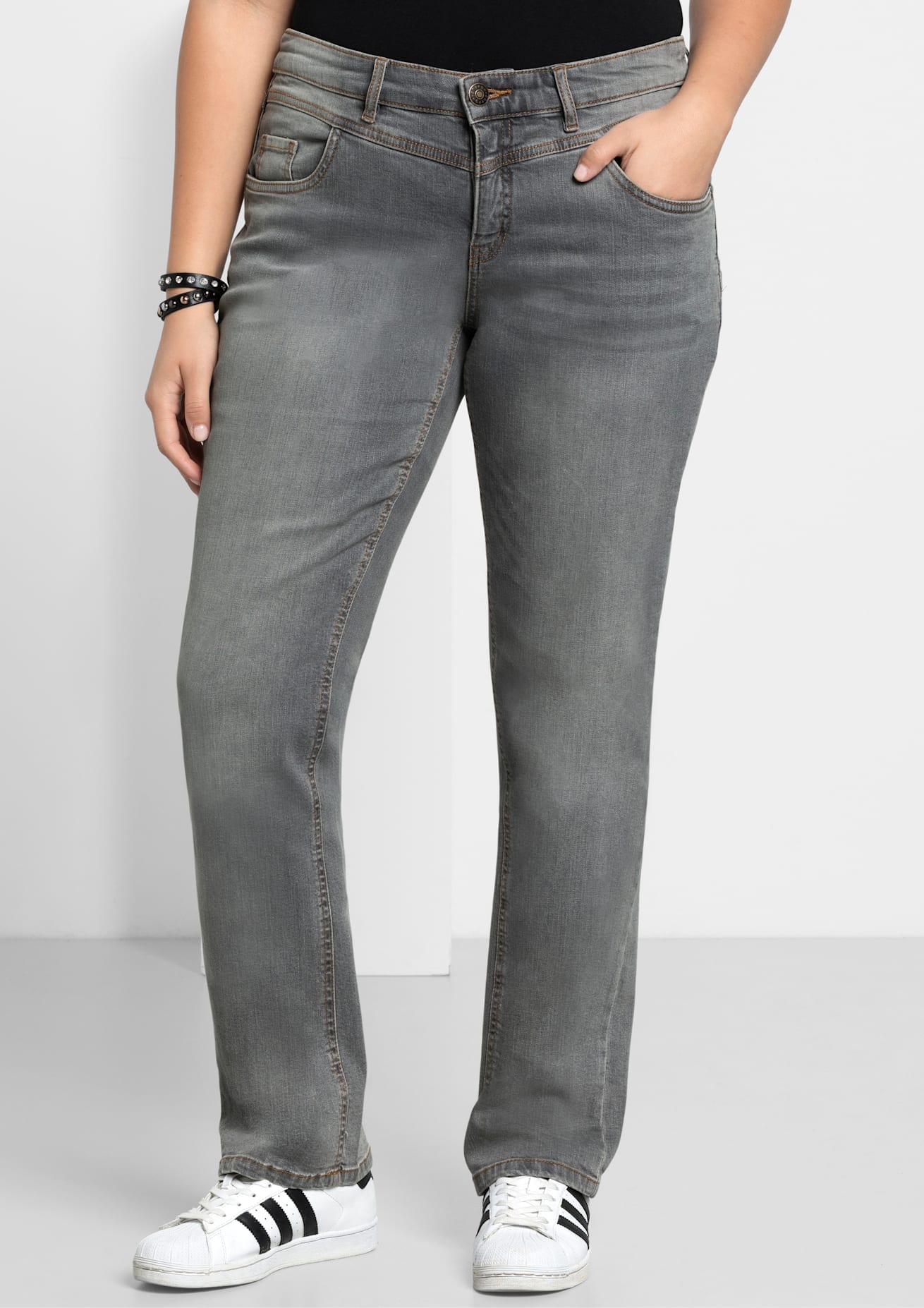 Sheego Stretch-Jeans, (1 tlg.)