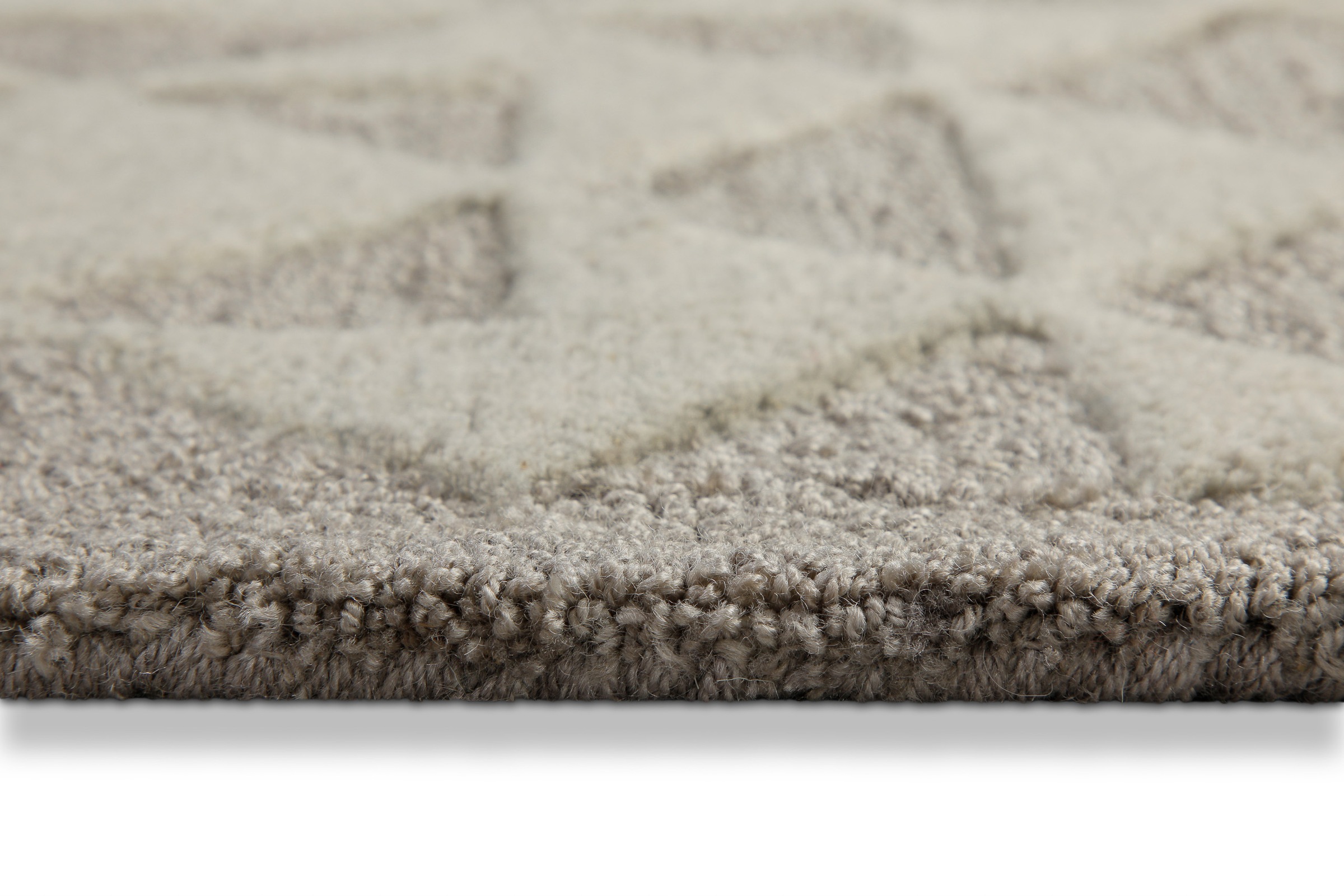 Wecon home Teppich »Downtown«, rechteckig, 10 mm Höhe, handgefertigt, pflegeleicht, Fasermix, Wohnzimmer, Schlafzimmer