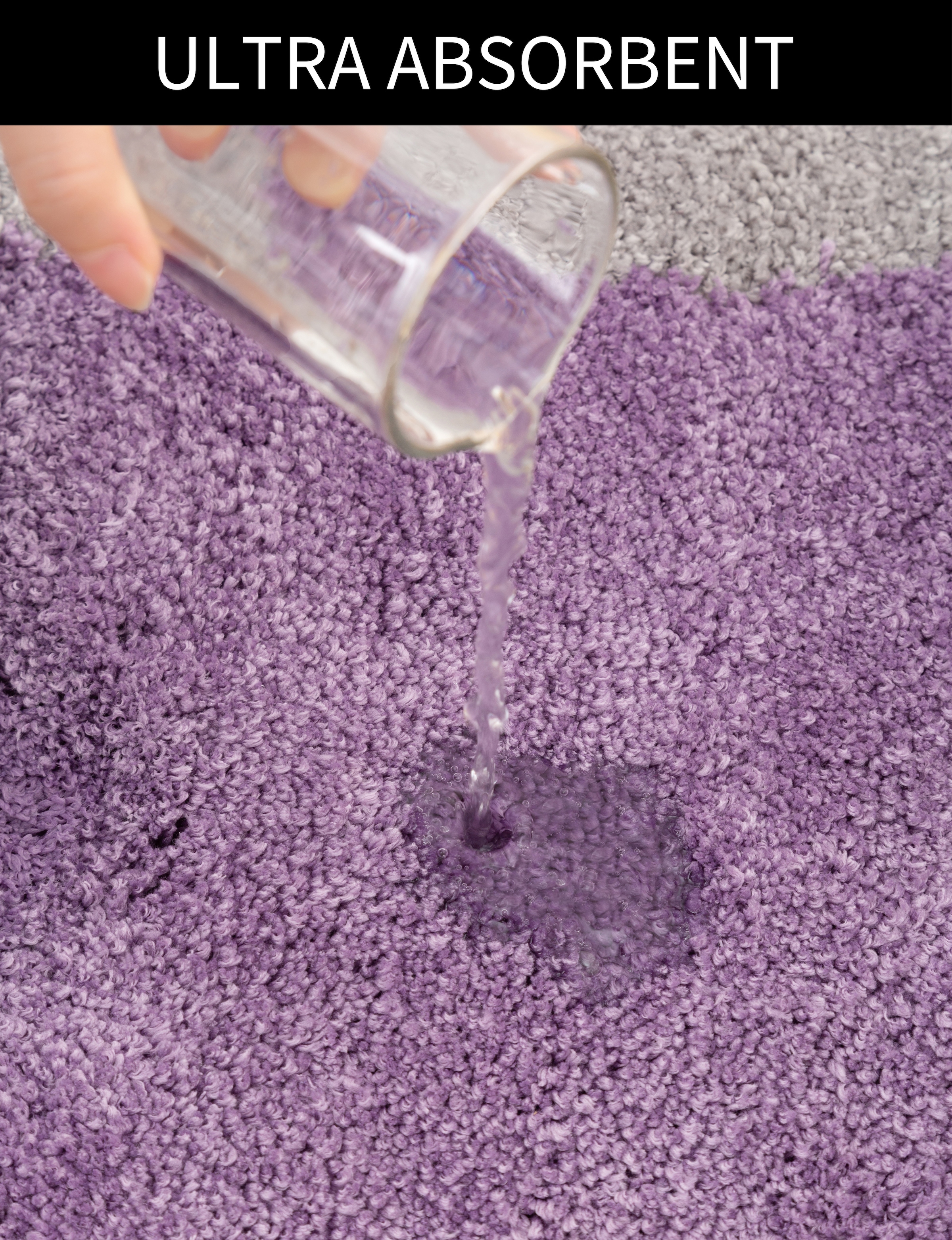 my home Badematte »Belio«, rutschhemmend beschichtet, fussbodenheizungsgeeignet-schnell trocknend-strapazierfähig, Badematte, Badteppich, Badematten auch als 2 tlg. Set erhältlich, bunt