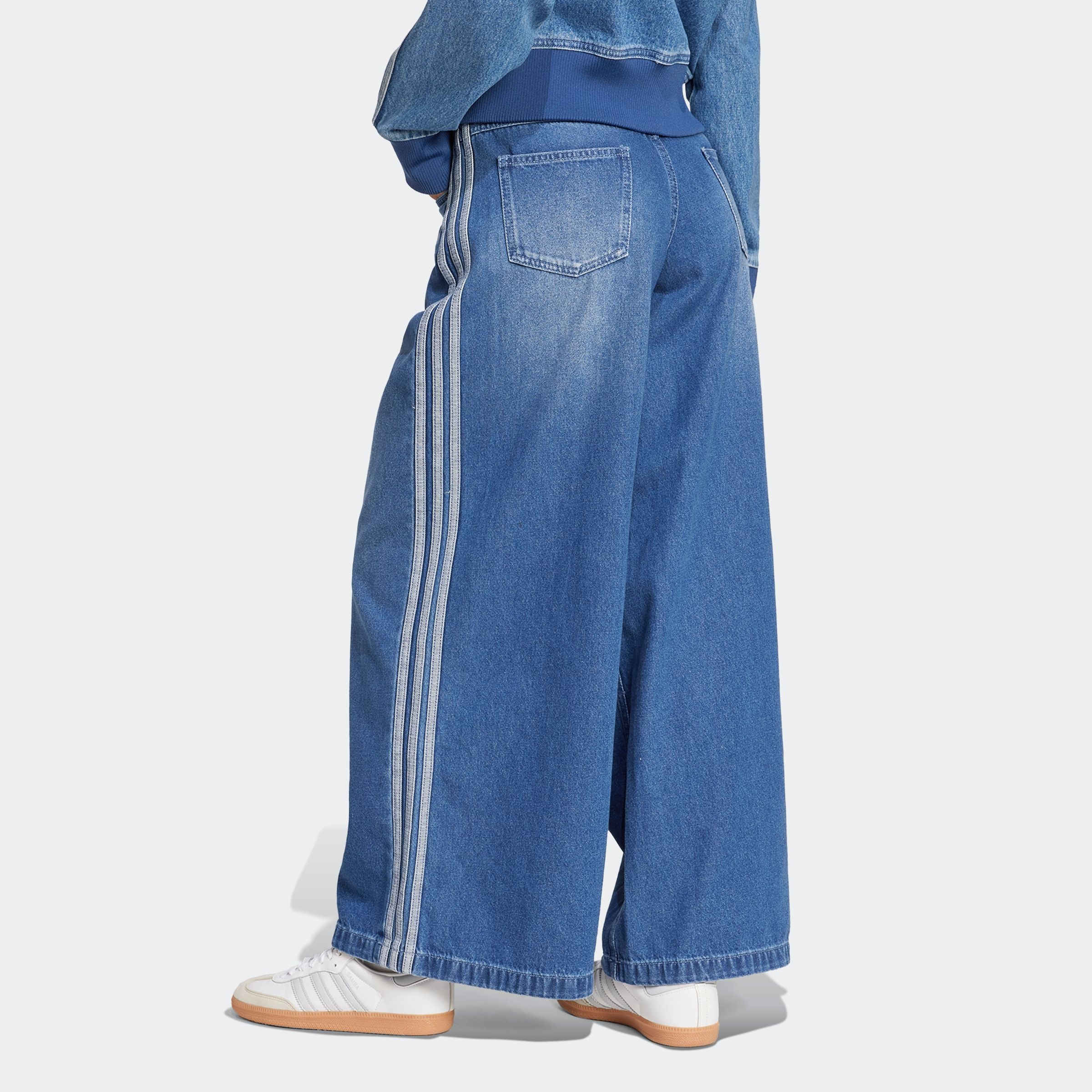 adidas Originals Sporthose »DENIM WIDE PANT«, (1 tlg.)
