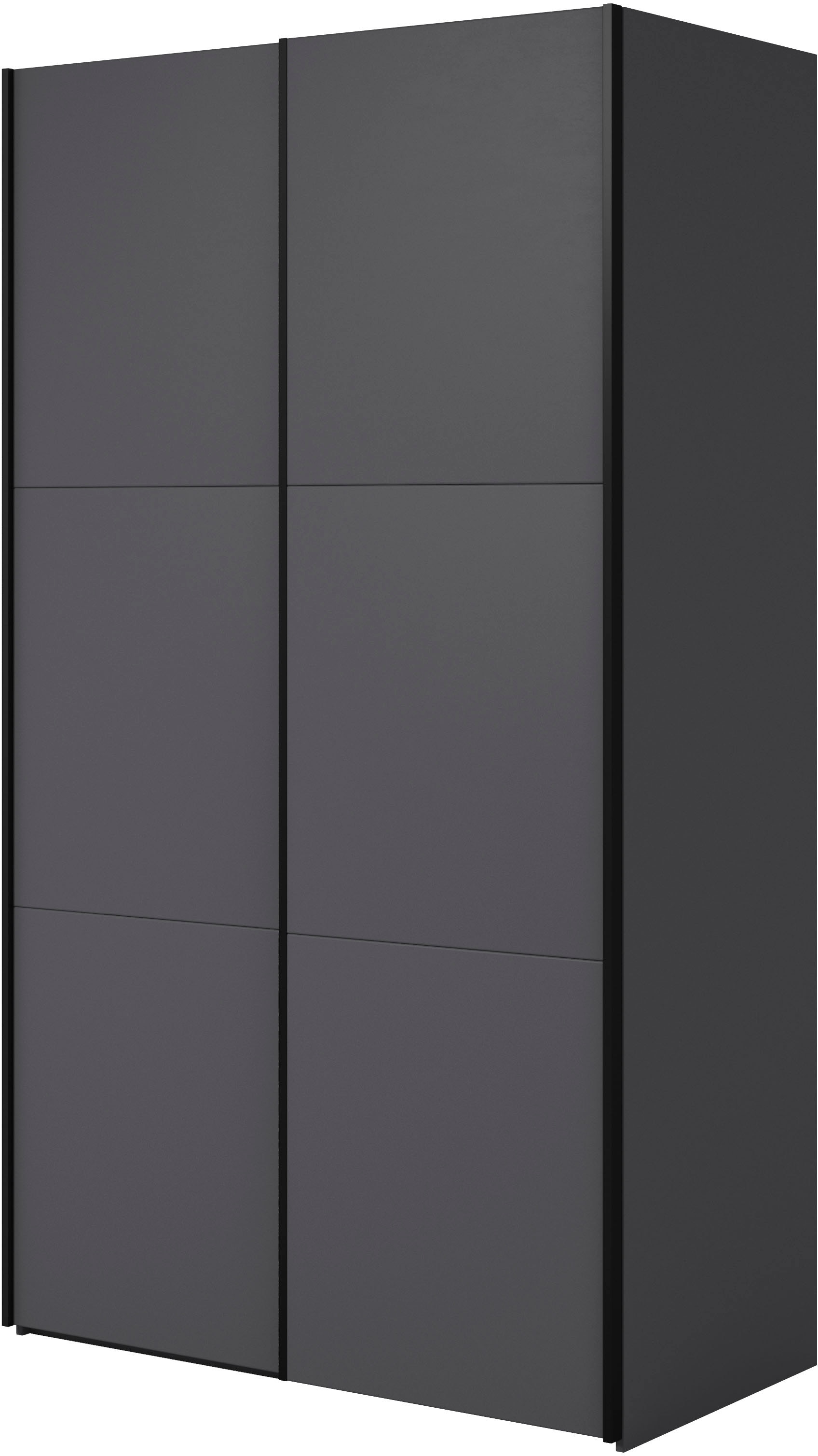 Home affaire Kleiderschrank »Eastvale, 120x64x210cm, ideal für kleine Räume oder Nischen«, Schrank mit Schwebetüren, FSC-zertifiziert, Metallgriffe