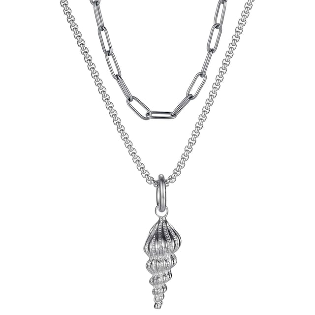 Firetti Kette mit Anhänger »Schmuck Geschenk, Muschel«, (Set, 1 tlg.), zu  Kleid, Shirt, Jeans, Sneaker! Anlass Geburtstag Weihnachten online kaufen  bei Jelmoli-Versand Schweiz