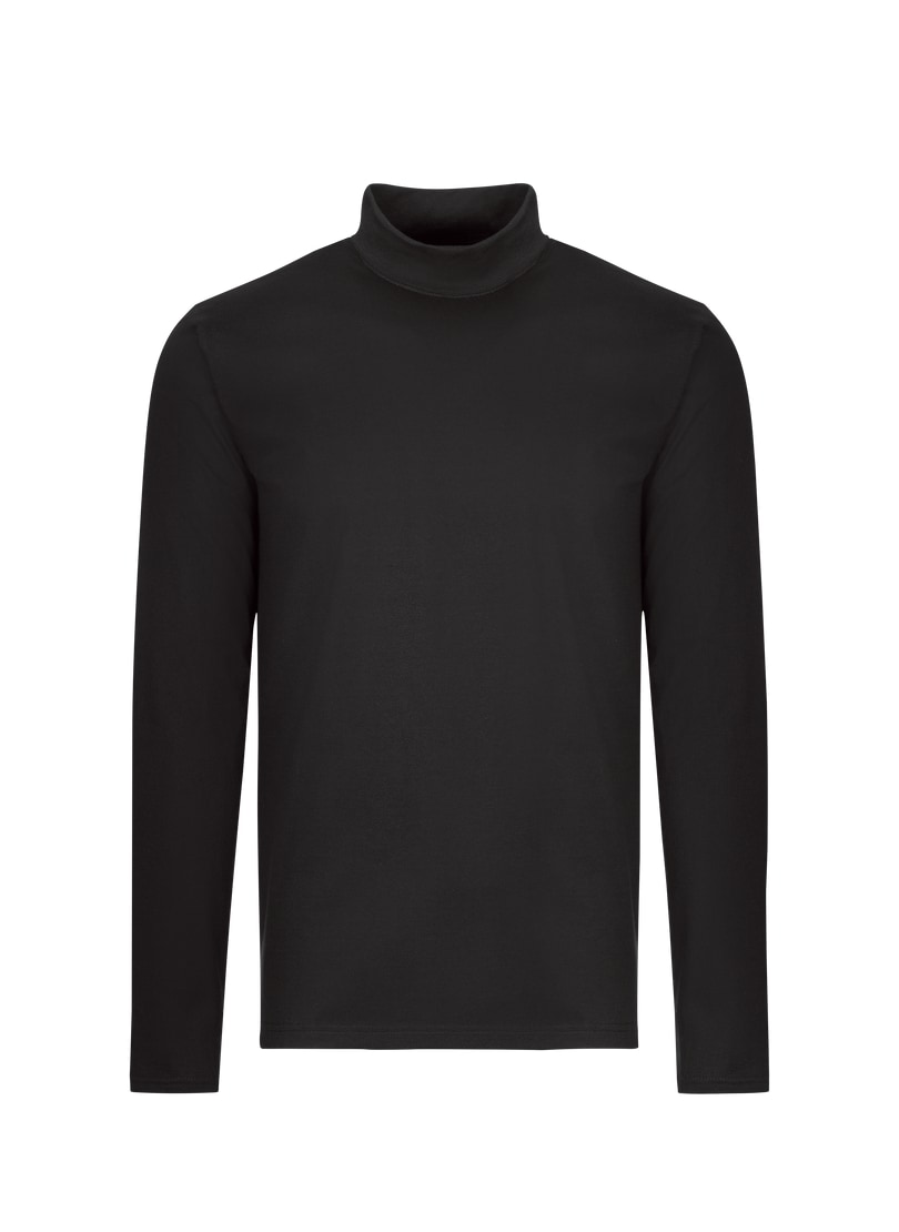 Trigema Longsleeve »TRIGEMA Langarm Shirt mit Stehkragen«