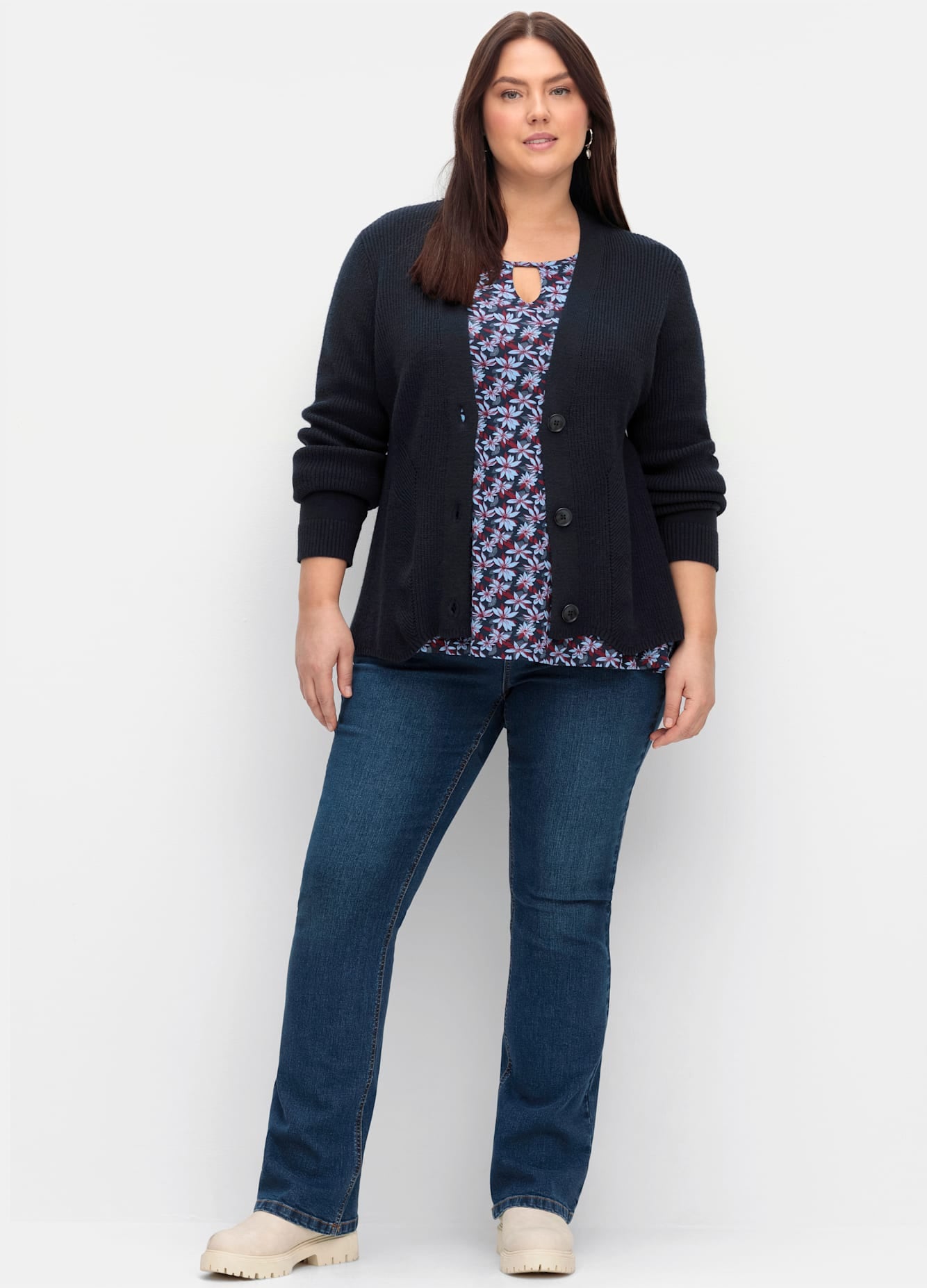 Sheego Bootcut-Jeans 1 Stk.