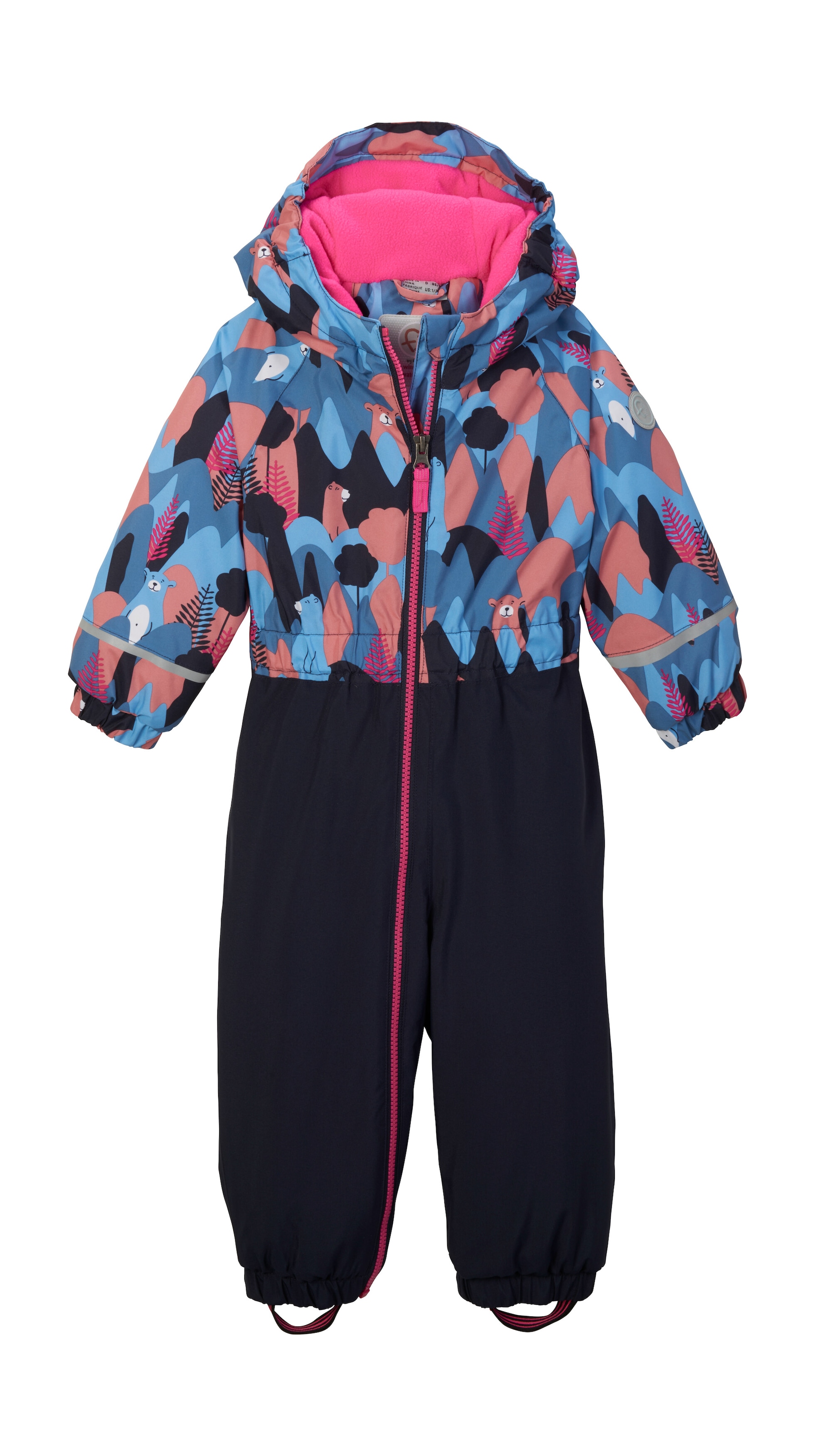 first instinct by killtec Overall »FIW 40 MNS ONPC« Wasserdichter Skioverall mit Fleece, Kinnschutz und Reflexelementen