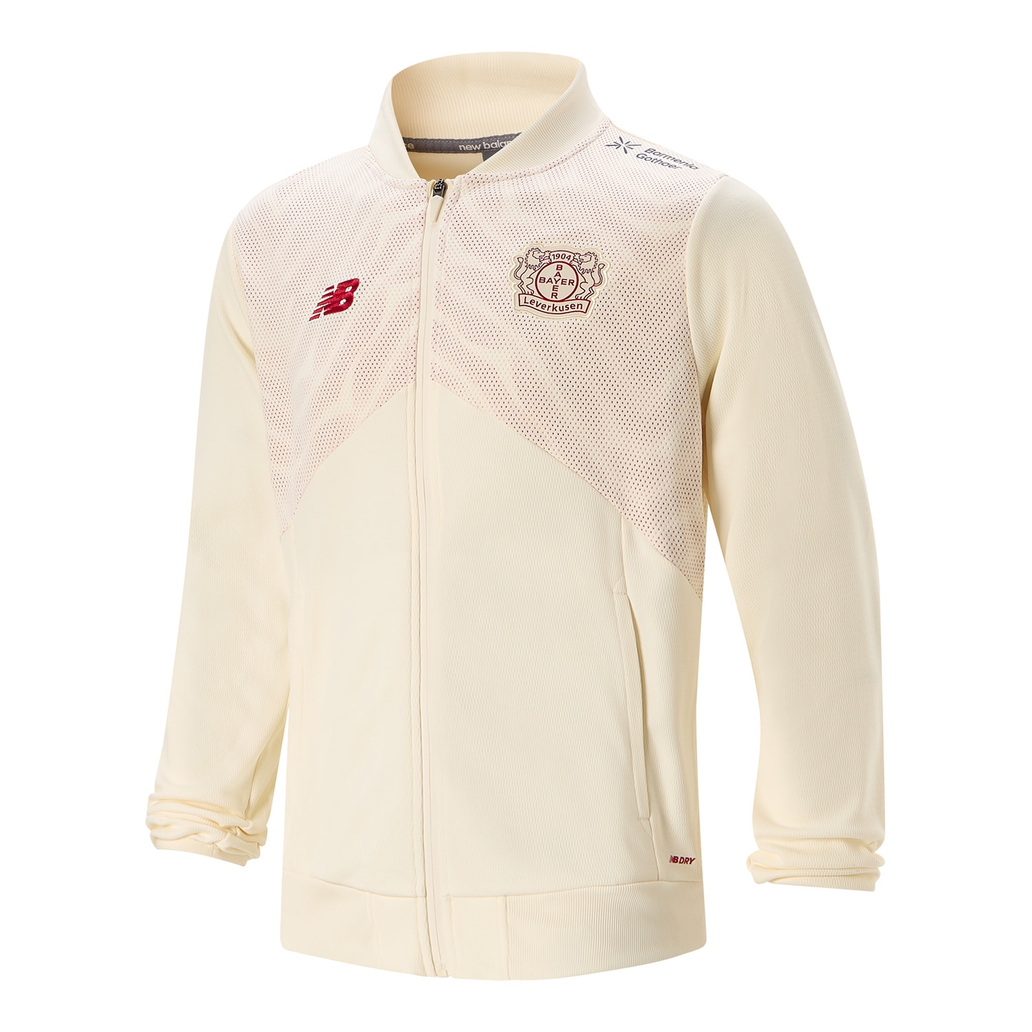 New Balance Trainingsjacke "Bayer 04 Leverkusen Match Jacket" aus Polyester, leichtes Material
