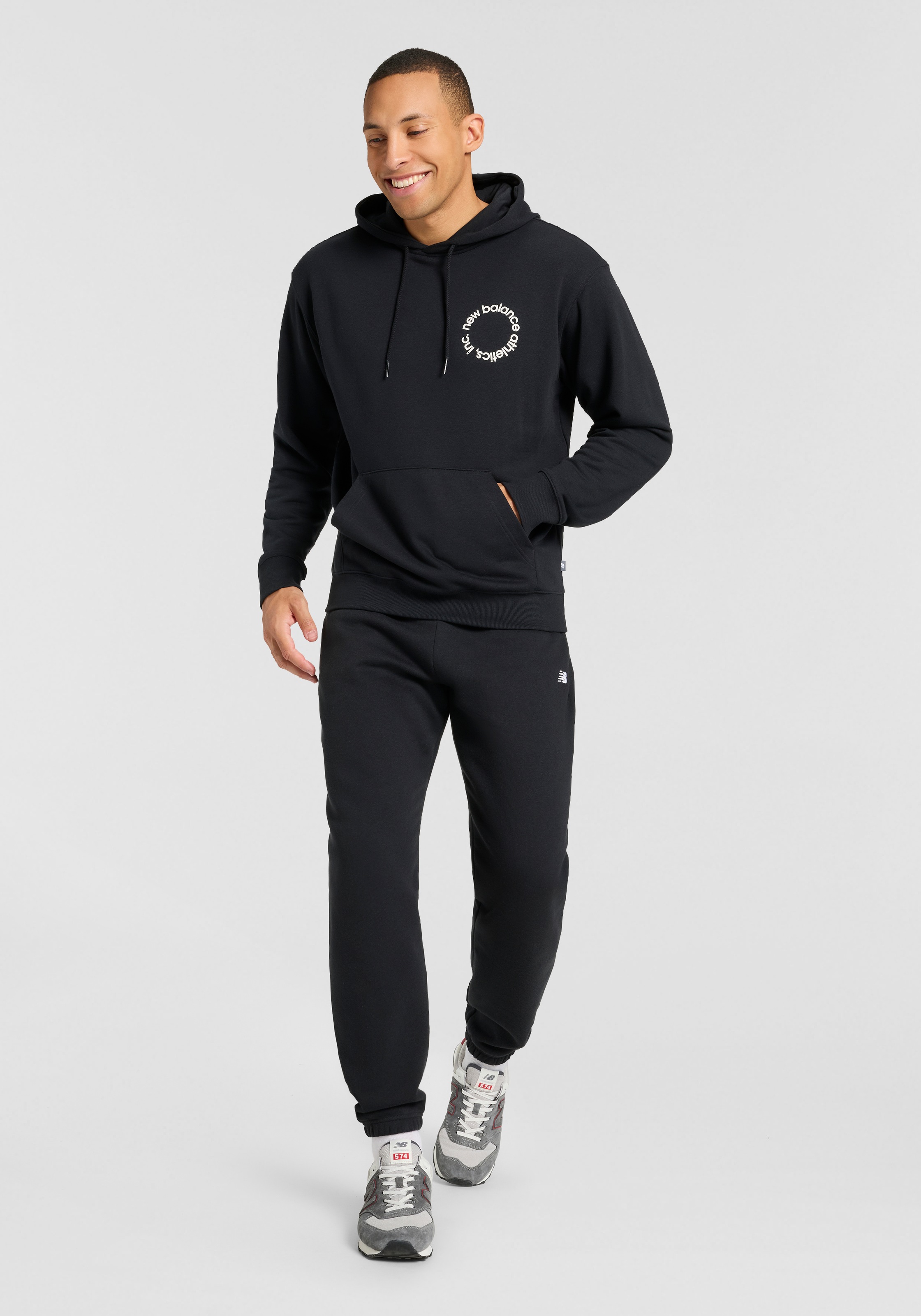 New Balance Kapuzensweatshirt »Circular Logo Hoodie«