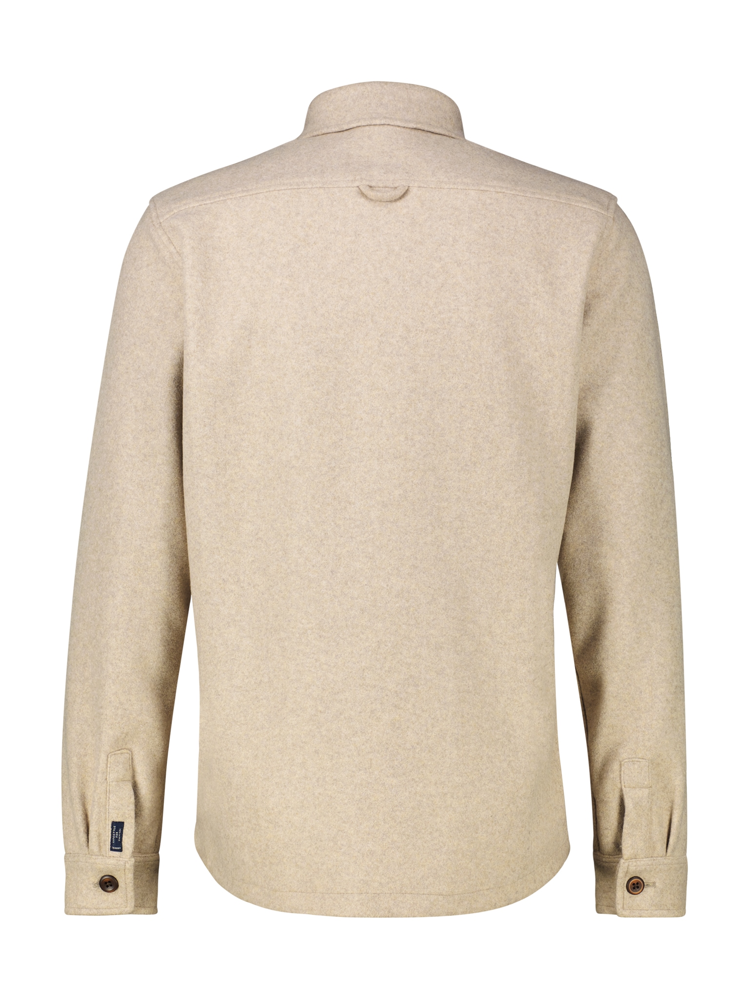 LERROS Fleecehemd, Fleecejacke, langarm mit Knopfleiste