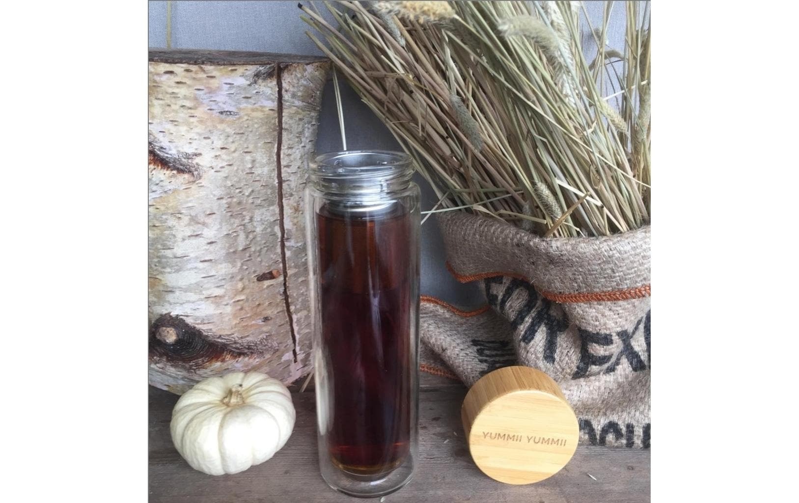 Thermoflasche »Yummii Bambus«, Holzart: Bambus (China)