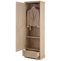 Home affaire Garderobenschrank »Binz«, mit einer schönen Holzoptik, mit vielen Stauraummöglichkeiten, Höhe 180 cm