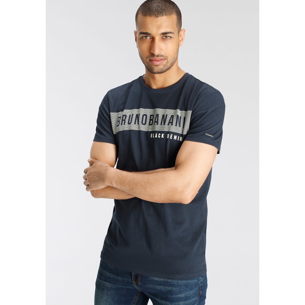Bruno Banani T-Shirt, mit Markenprint