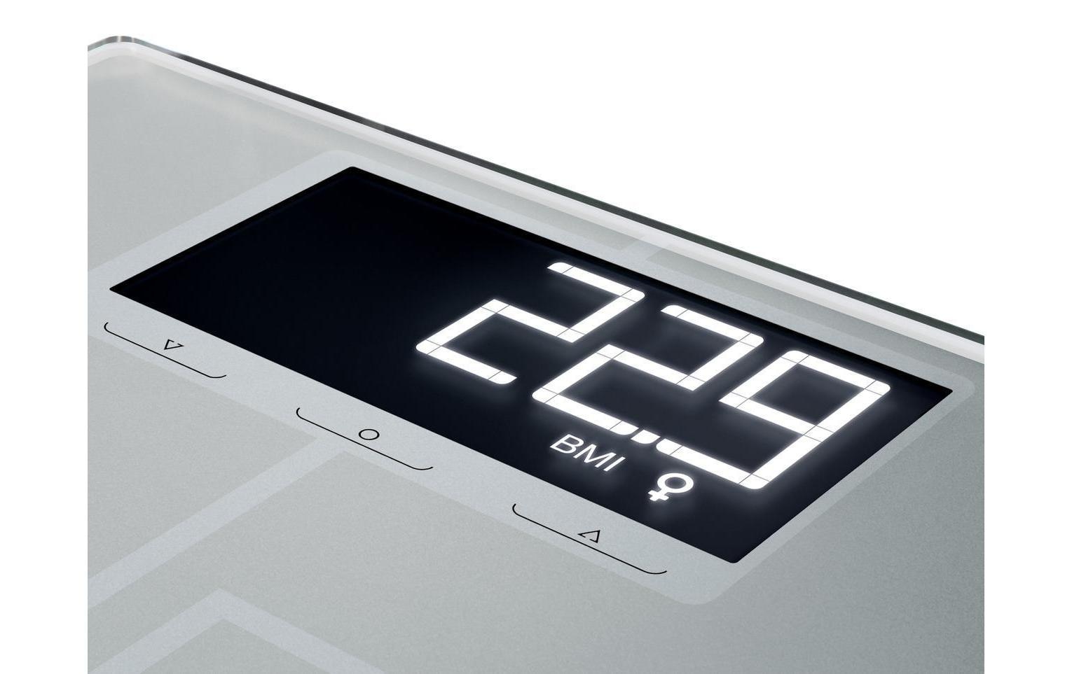 Soehnle Körper-Analyse-Waage »Shape Sense Profi 300 Grau Transparent«