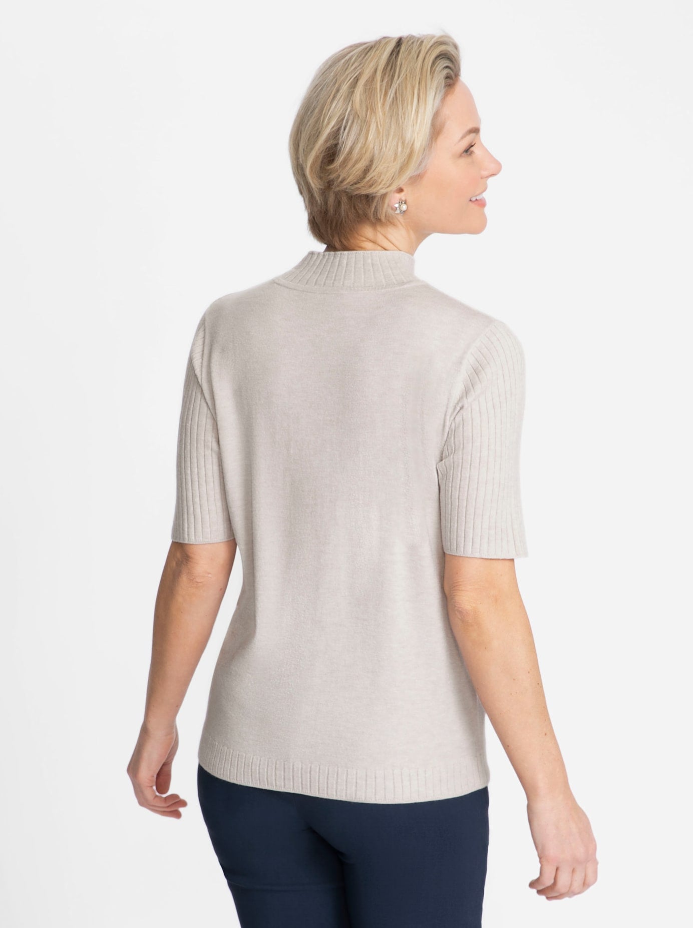 Classic Kurzarmpullover »Pullover«