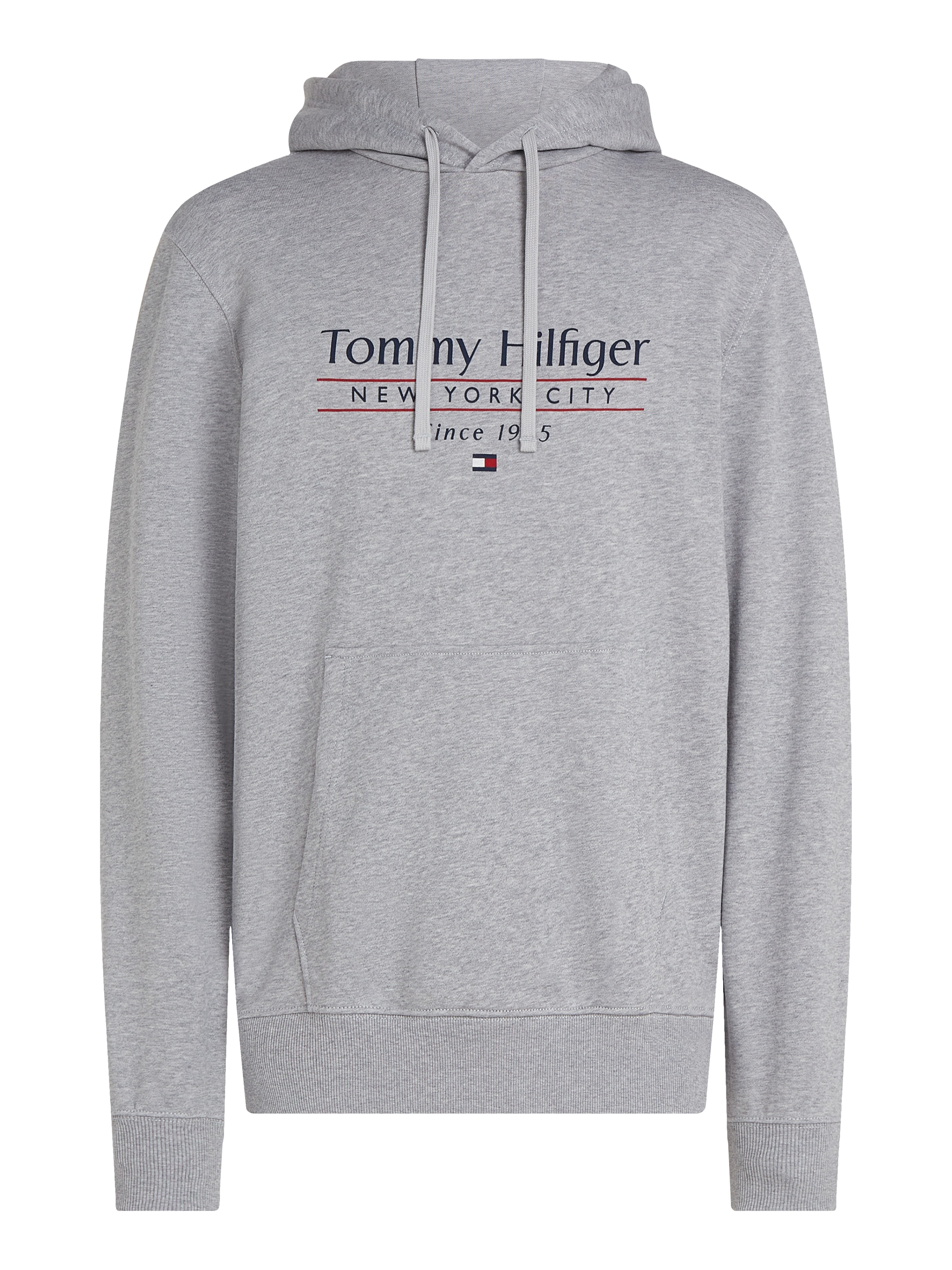 Tommy Hilfiger Hoodie »HILFIGER CENTER STACK HOODY«, mit grossem mehrfarbigen Print
