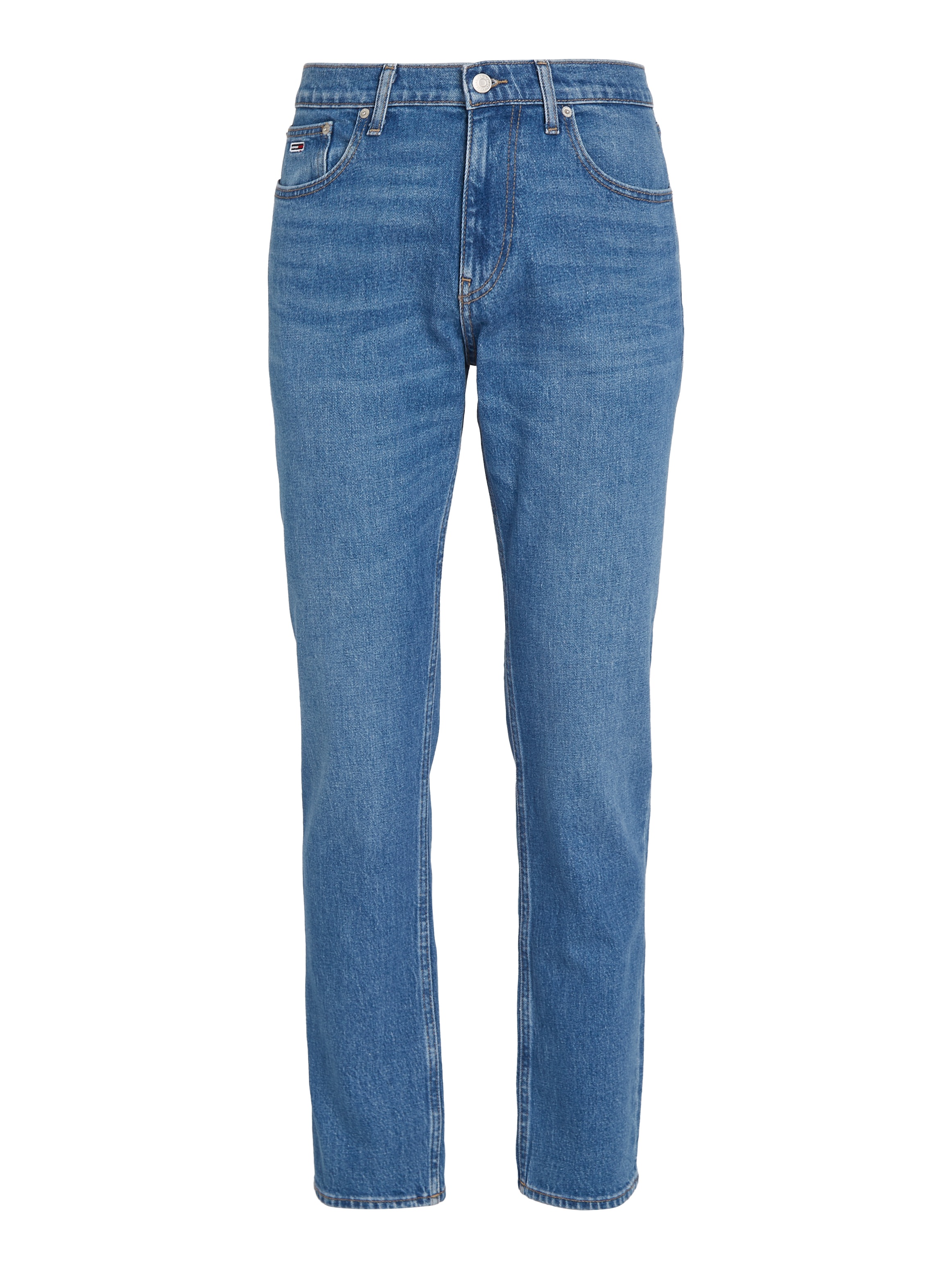 Tommy Jeans Slim-fit-Jeans »Ryan Regular Slim Straight«, Slim‑Straight‑Jeans aus hochwertigem Denim regulärer Leibhöhe