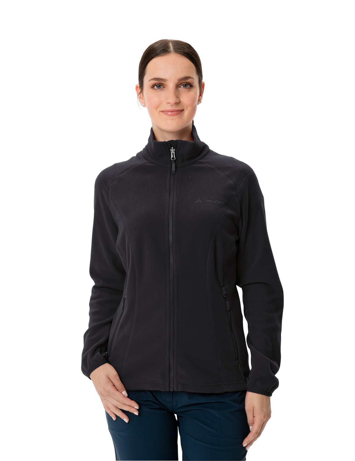 VAUDE Fleecepullover »WOMEN'S ROSEMOOR FLEECE JACKET II«, 1 Stk. mit Polartec® Technologie, hochschliessender Kragen, sportlicher Stil