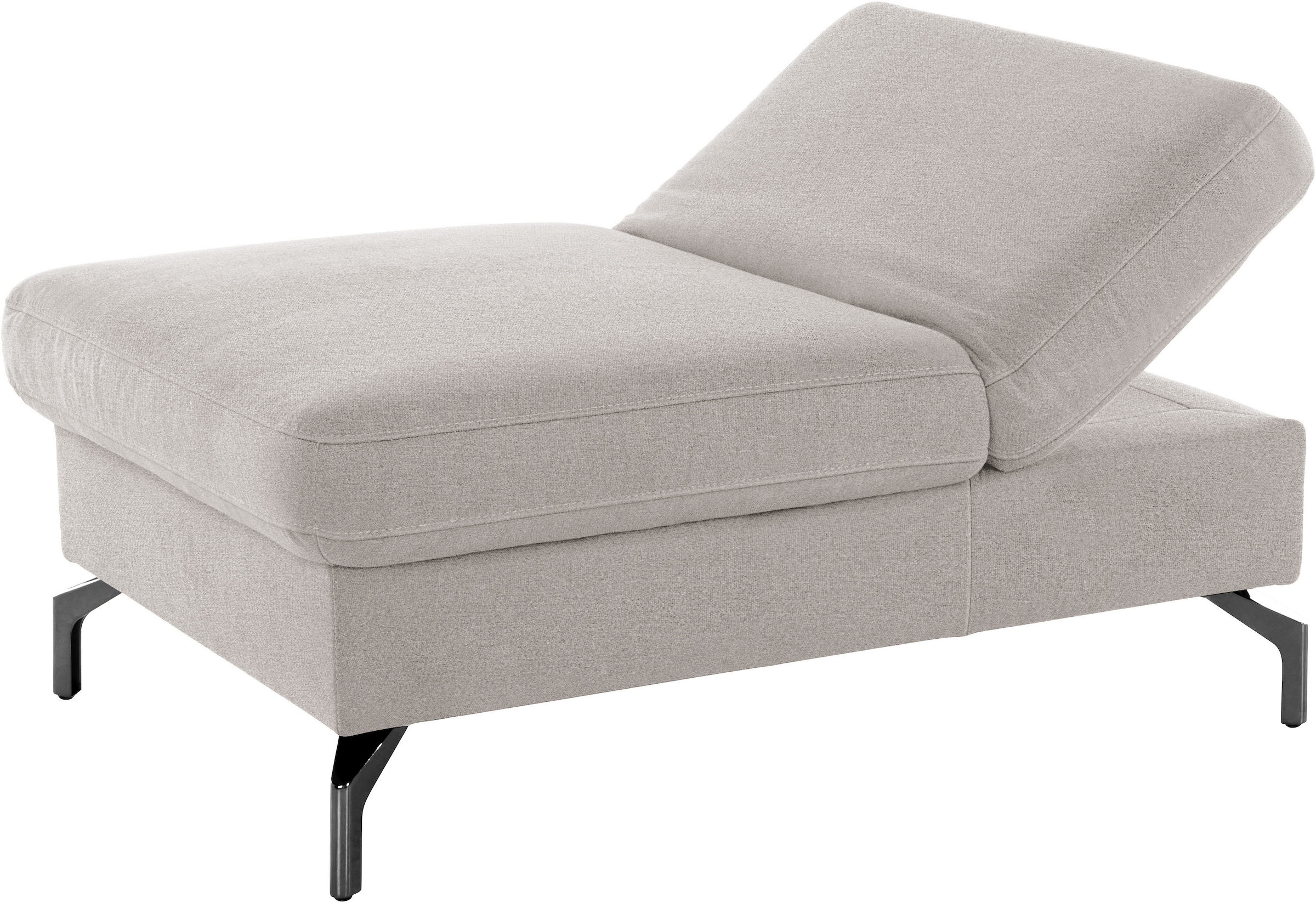 sit&more Hocker »Brisbane«, Fusshöhe 12 cm, mit Federkern und Klappfunktion