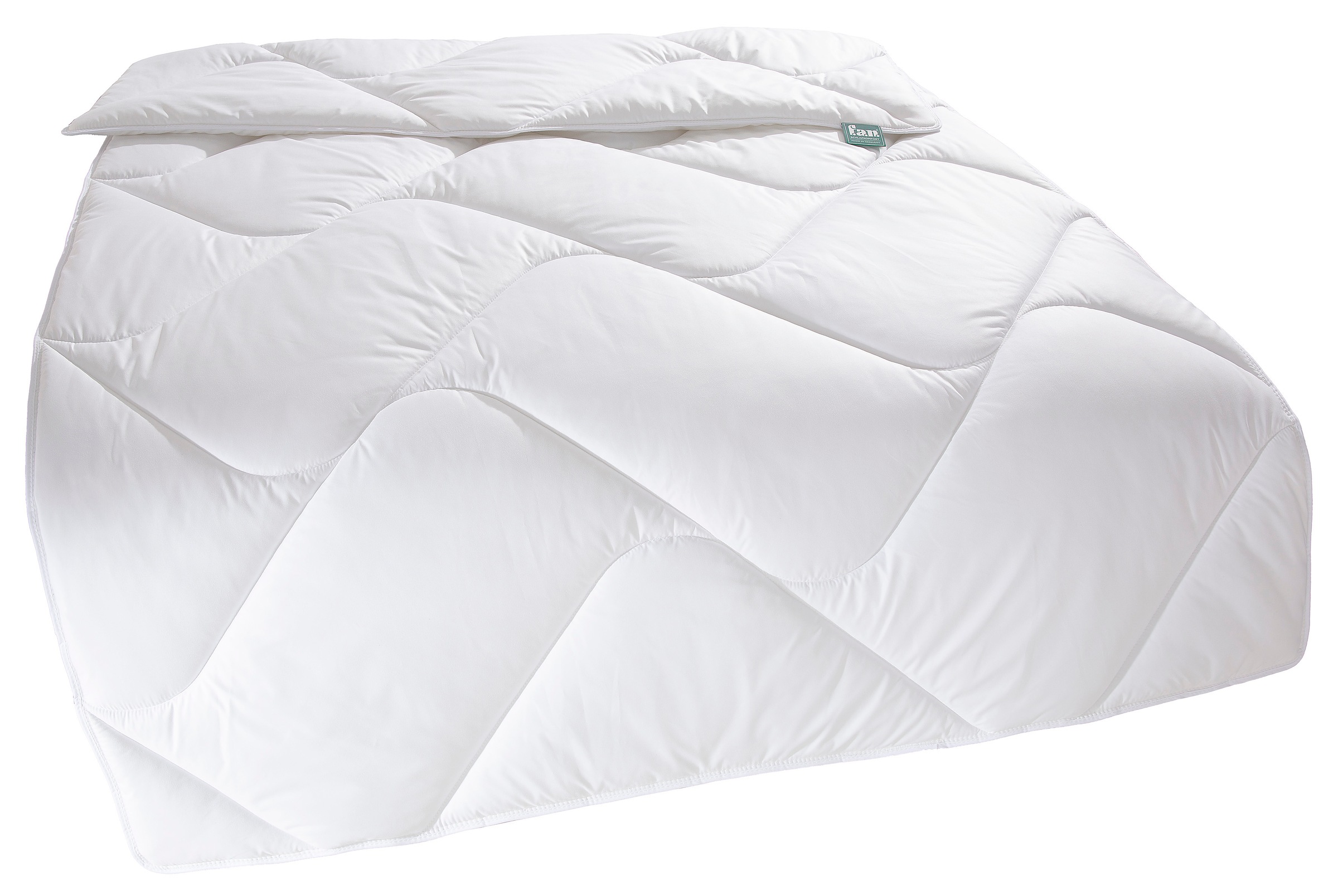 fan Microfaserbettdecke "Microfaser kochfest, Bettdecken für Sommer und Winter, Decke" normal Füllung 100% Polyester 1 Stk. tlg. Bettdecke 135x200 cm, 155x220 cm und weitere Größen, Made in Germany