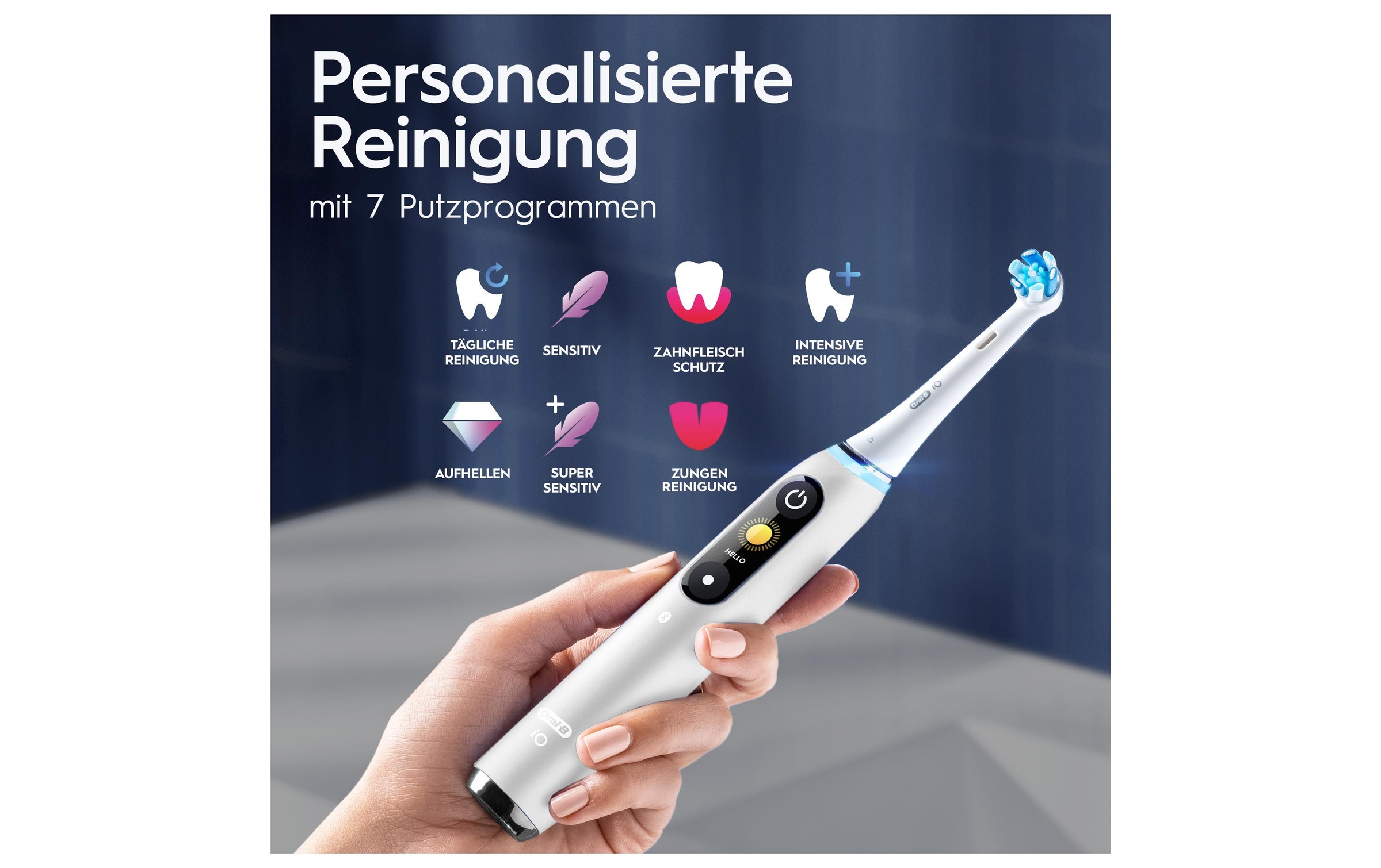Oral-B Elektrische Zahnbürste »iO Series9 White Alabaster«