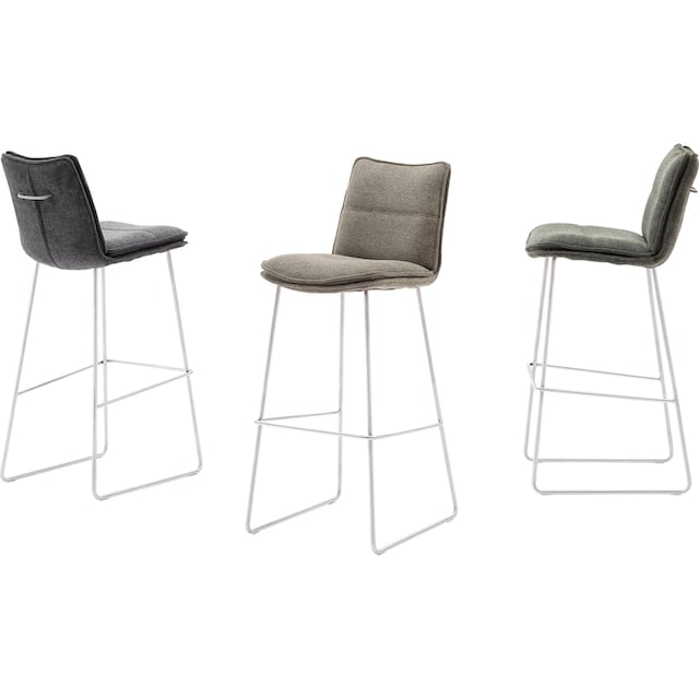 MCA furniture Barhocker »Hampton«, (Set, 2 St., 2-er), Barstuhl 180°drehbar  mit Nivellierung, bis 120 Kg belastbar online kaufen | Jelmoli-Versand