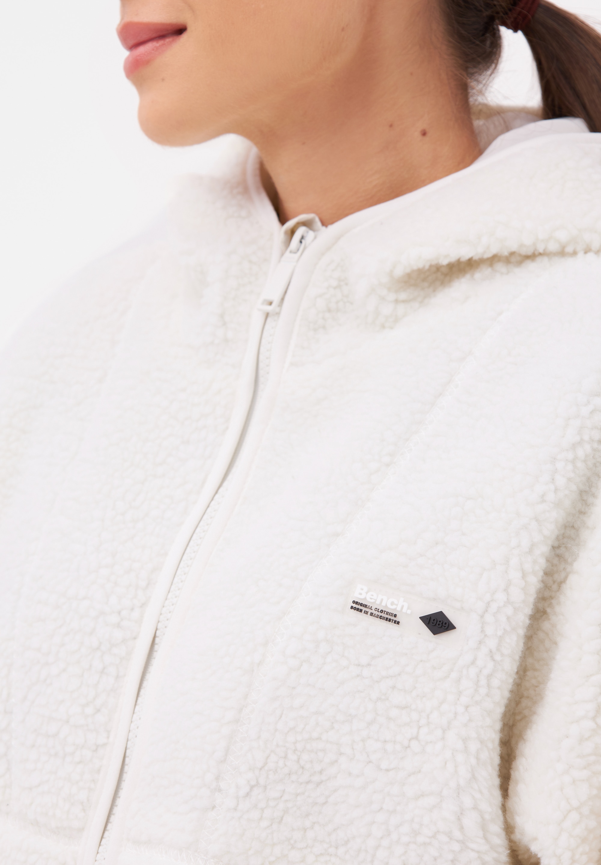 Bench. Fleecejacke »BRILLI«, mit Kapuze