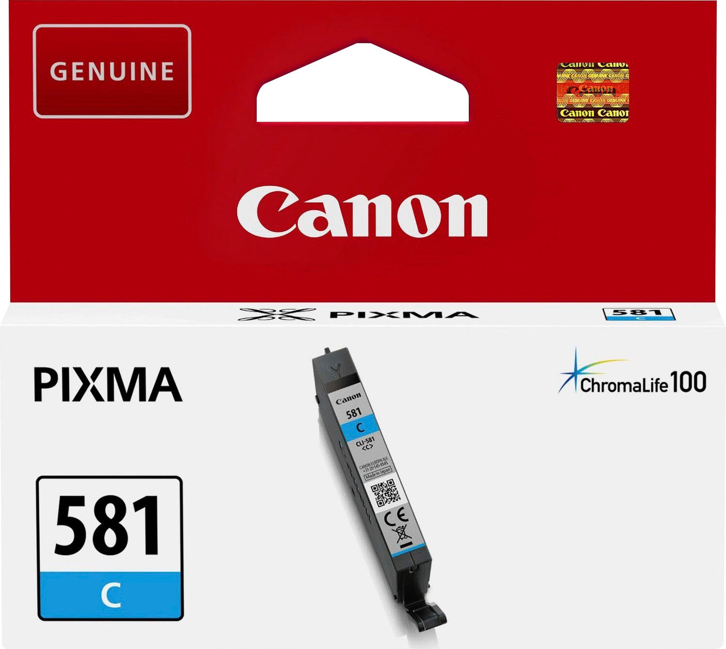 Canon Tintenpatrone »INK CLI-581 C« original Druckerpatrone 581 cyan