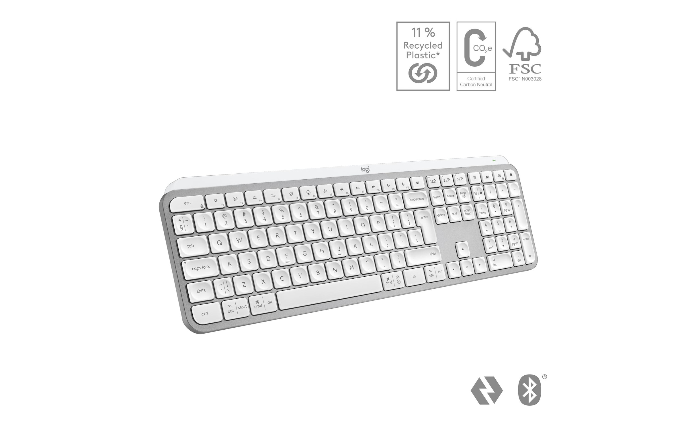 Logitech Wireless-Tastatur »MX Keys S CH-Layout«